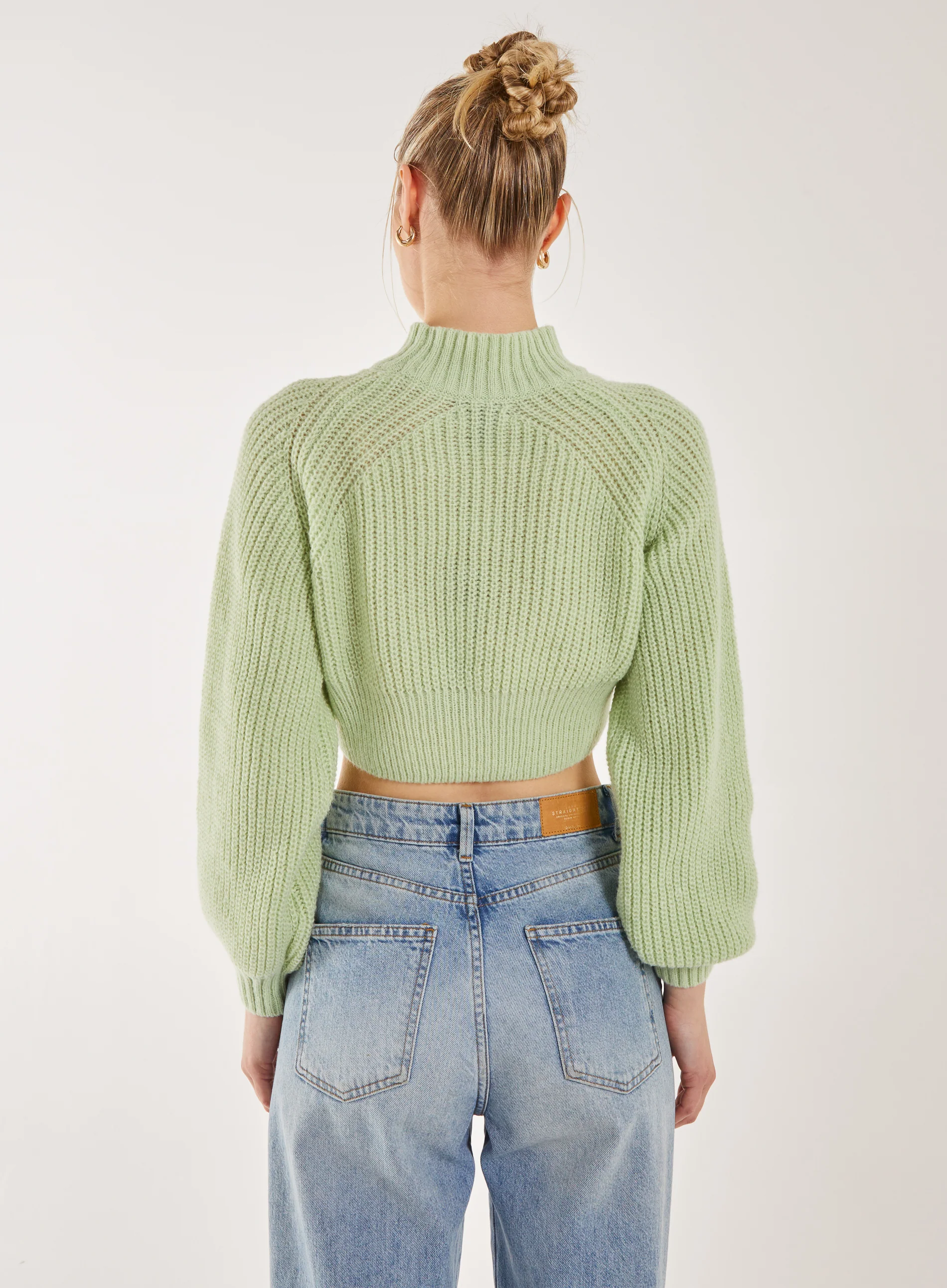 High Neck Knitted Jumper - Image 4