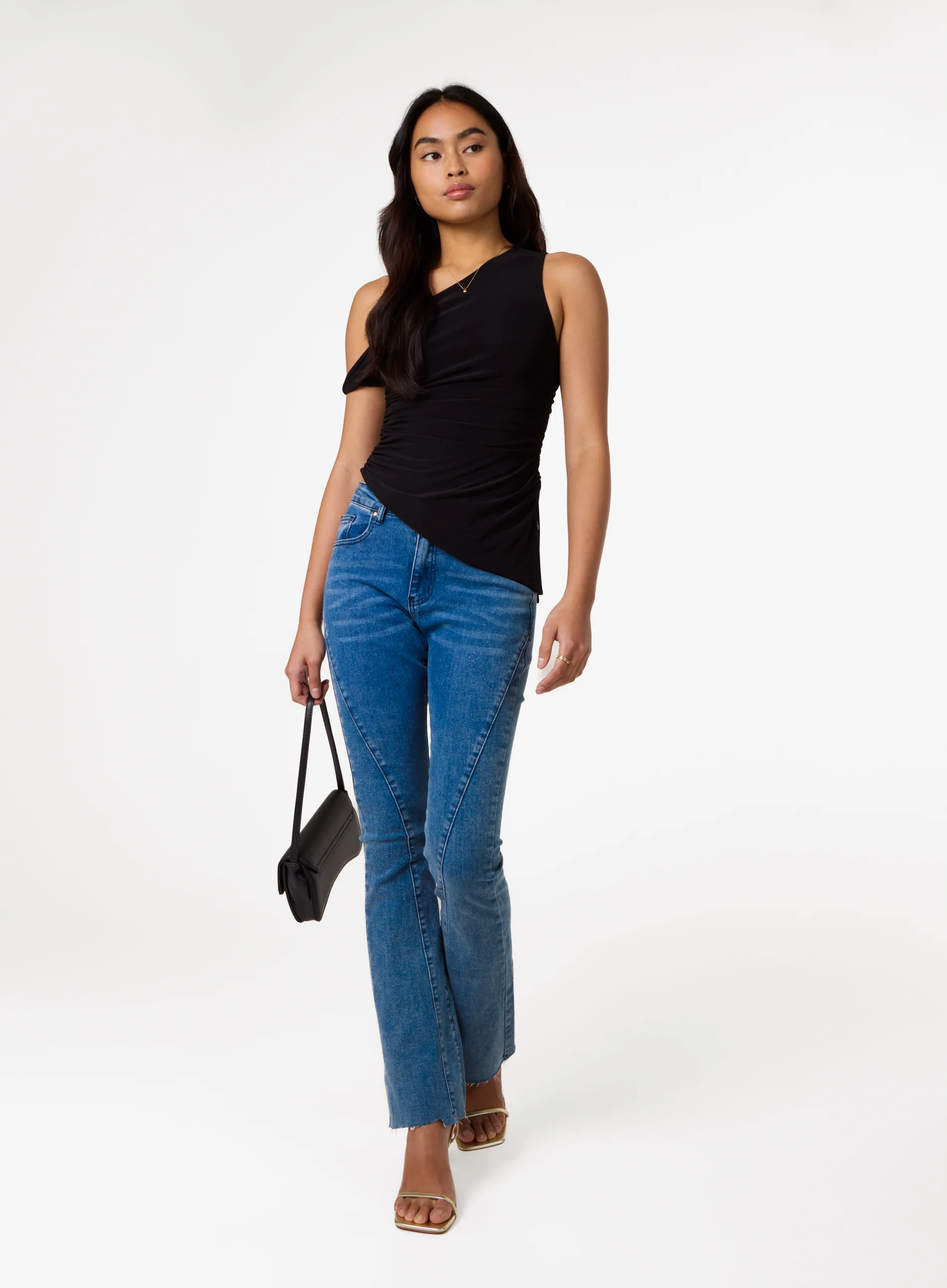 Asymmetric Butterfly Hem Top - Image 2