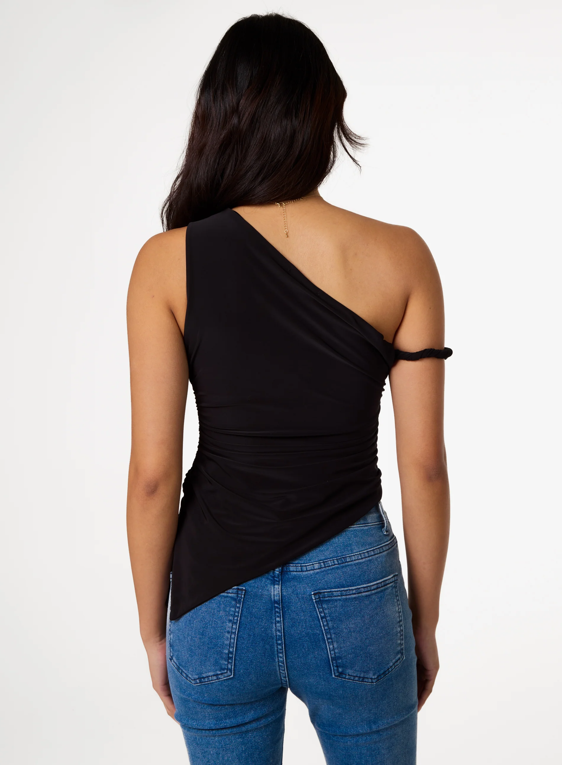 Asymmetric Butterfly Hem Top - Image 4