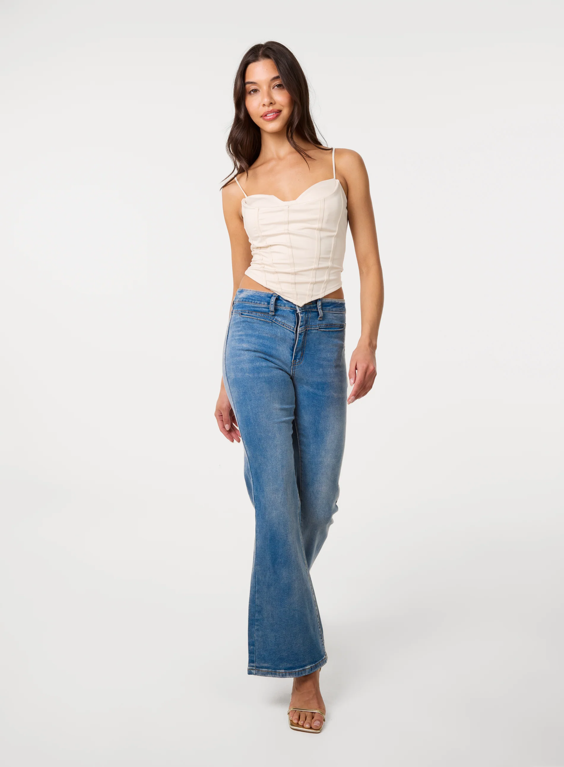 Bustier Bra Cup Cupra Top - Image 2