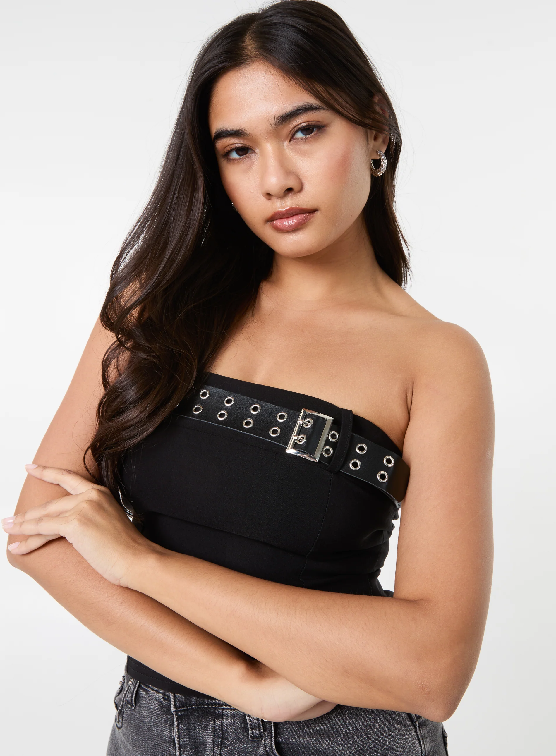 Belted Bandeau Top - Image 3