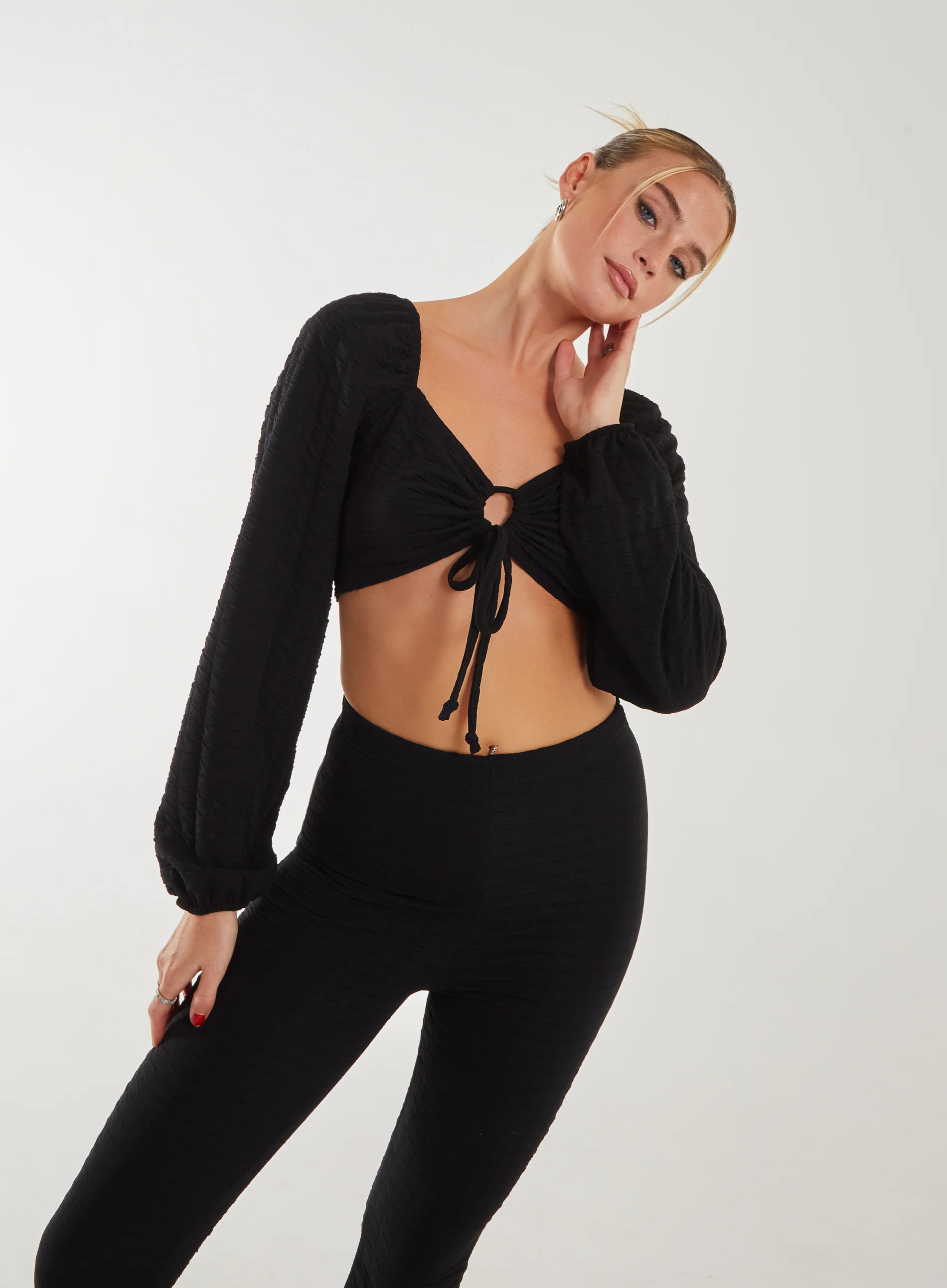 Bubble Long Sleeve Top - Image 3