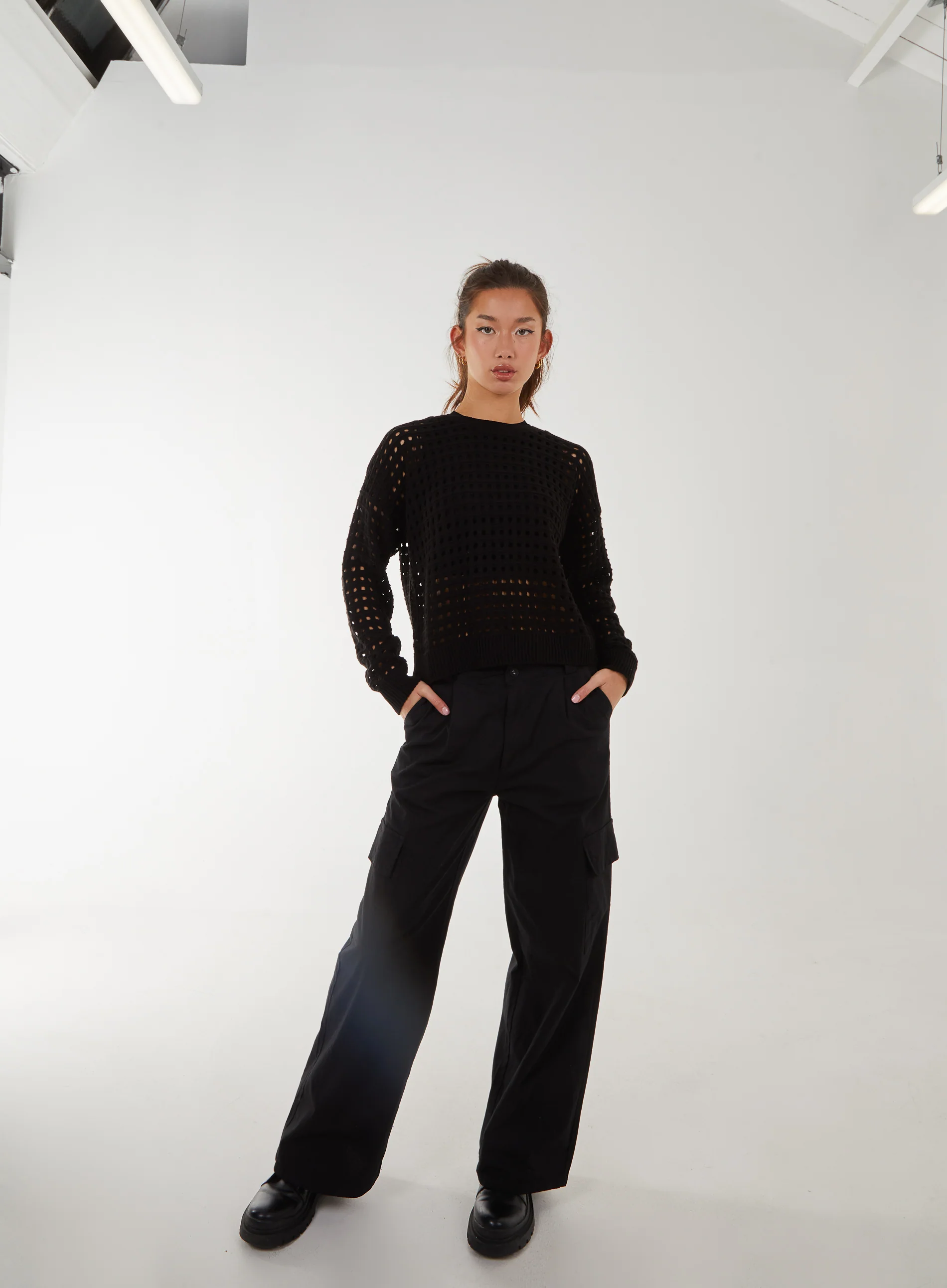 Crochet Knitted Sweater - Image 2