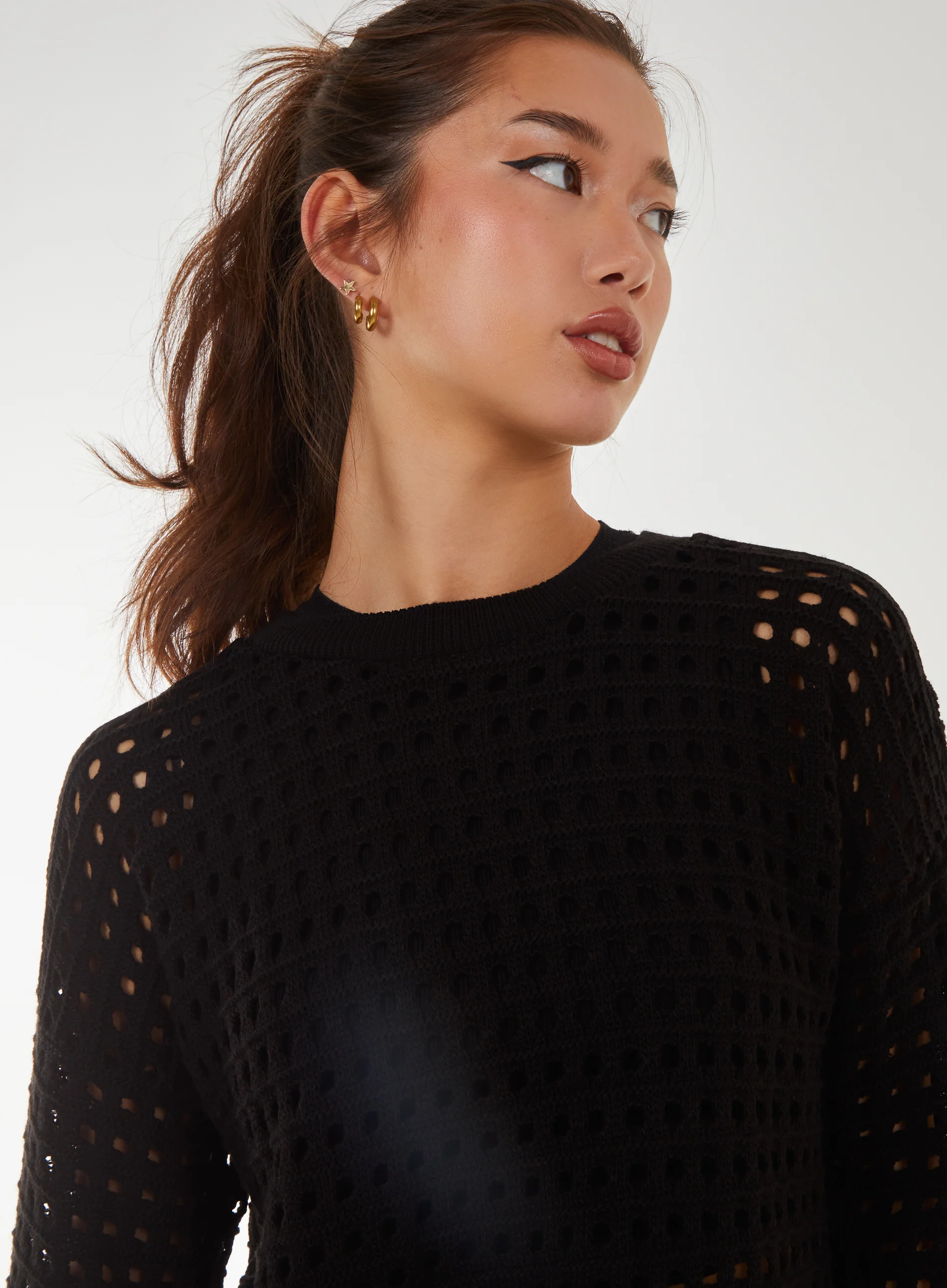 Crochet Knitted Sweater - Image 3