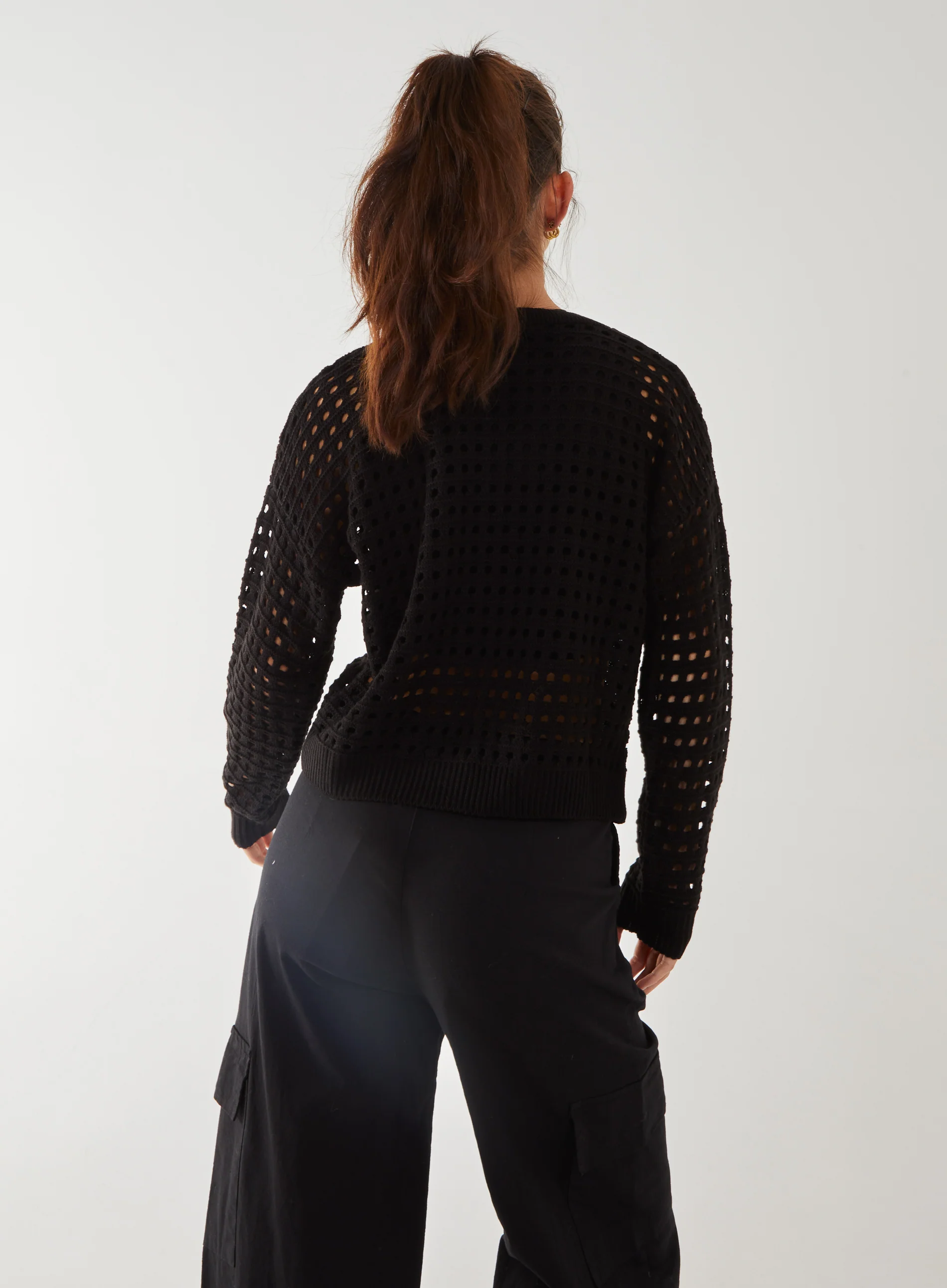 Crochet Knitted Sweater - Image 4