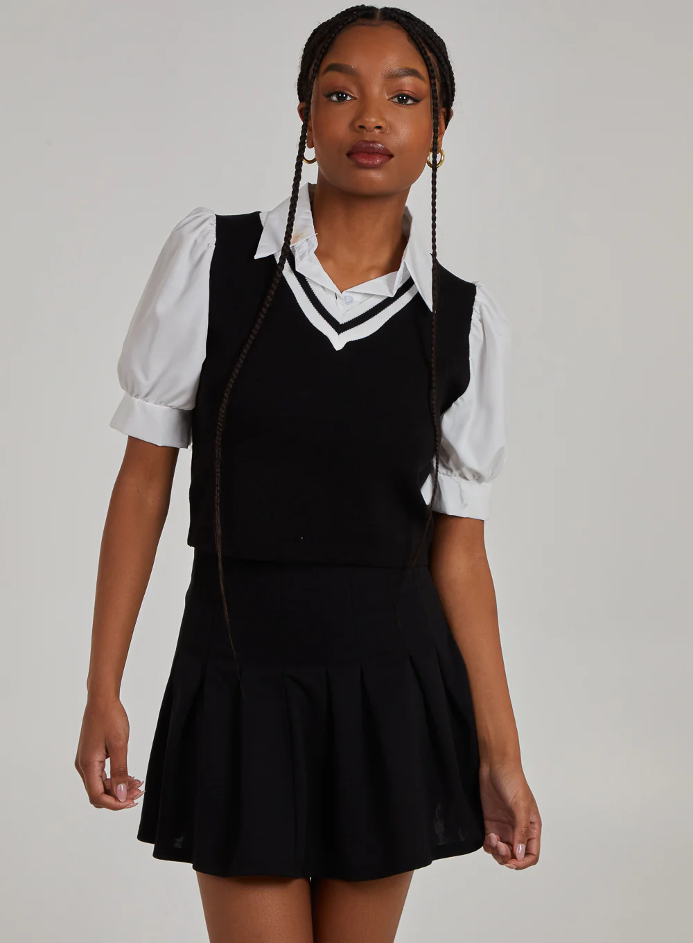 Double Layered Shirt Top