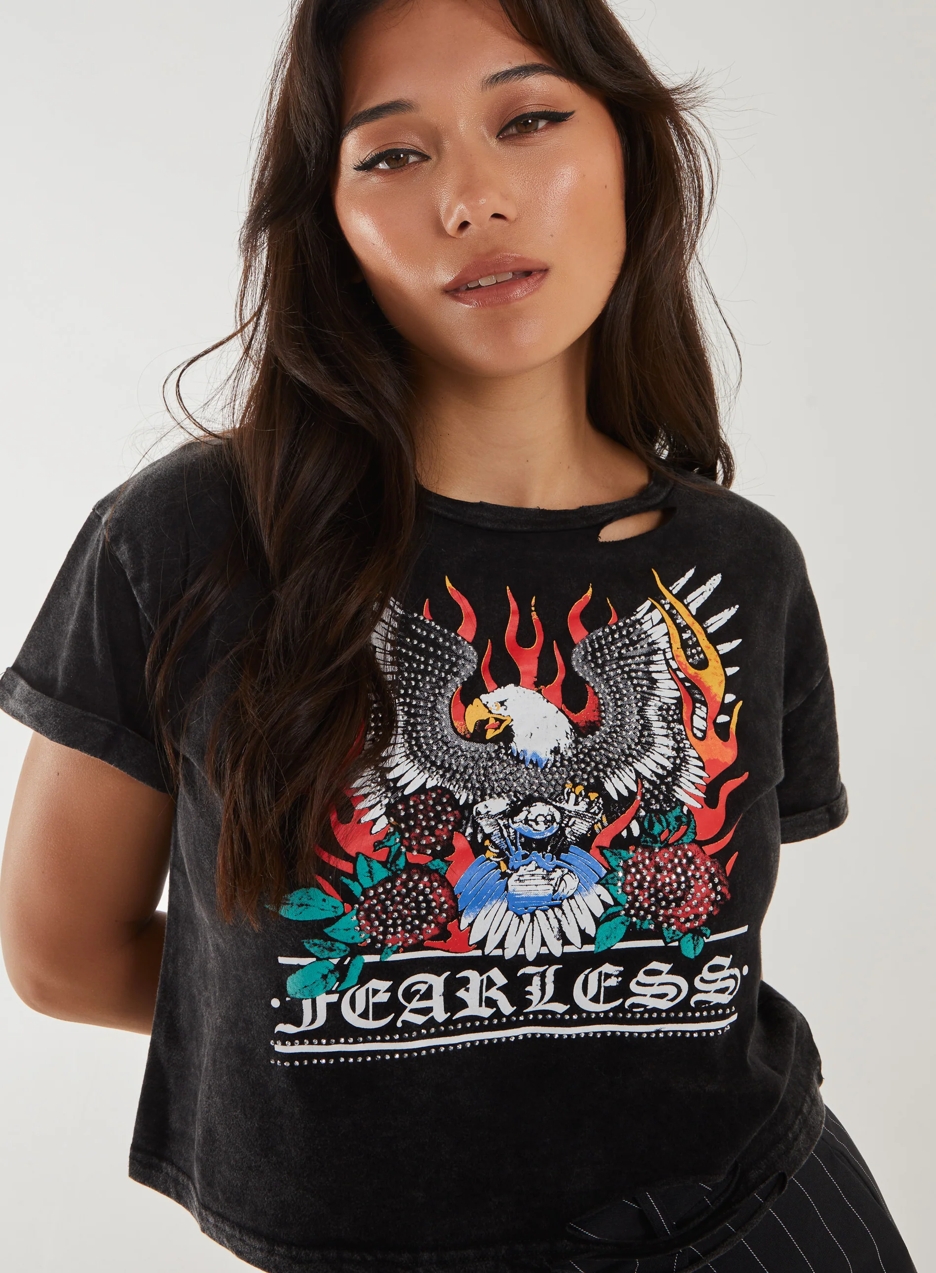 Fearless Cropped T-Shirt - Image 3