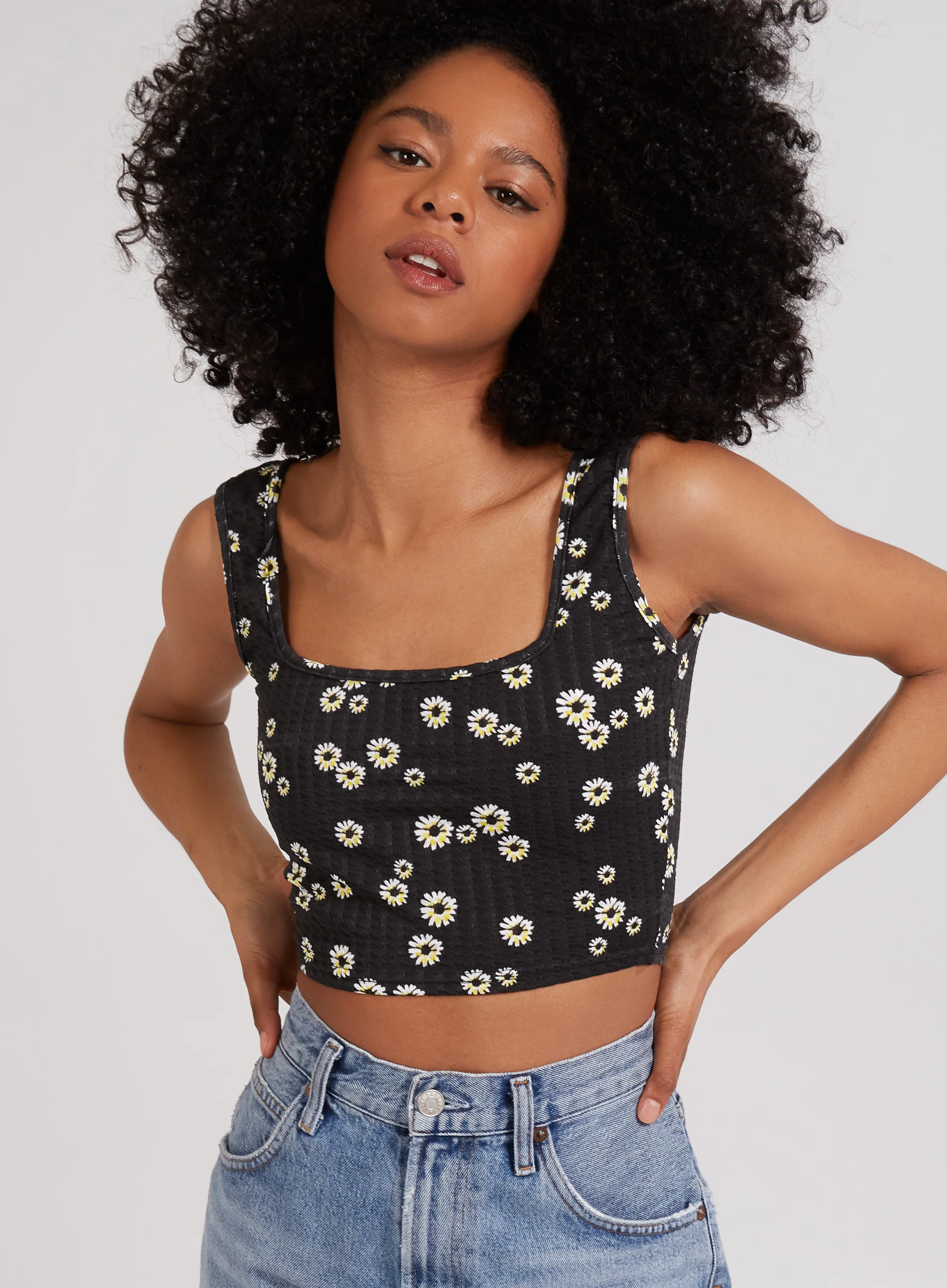 Floral Crop Top - Image 4