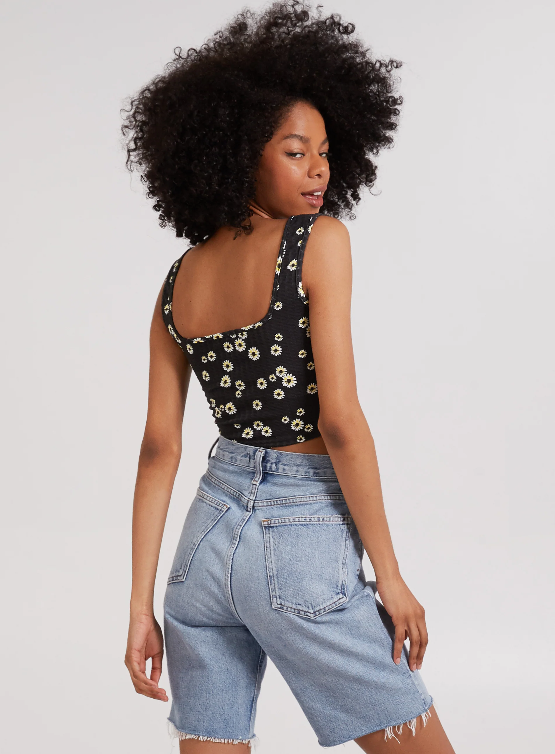 Floral Crop Top - Image 5