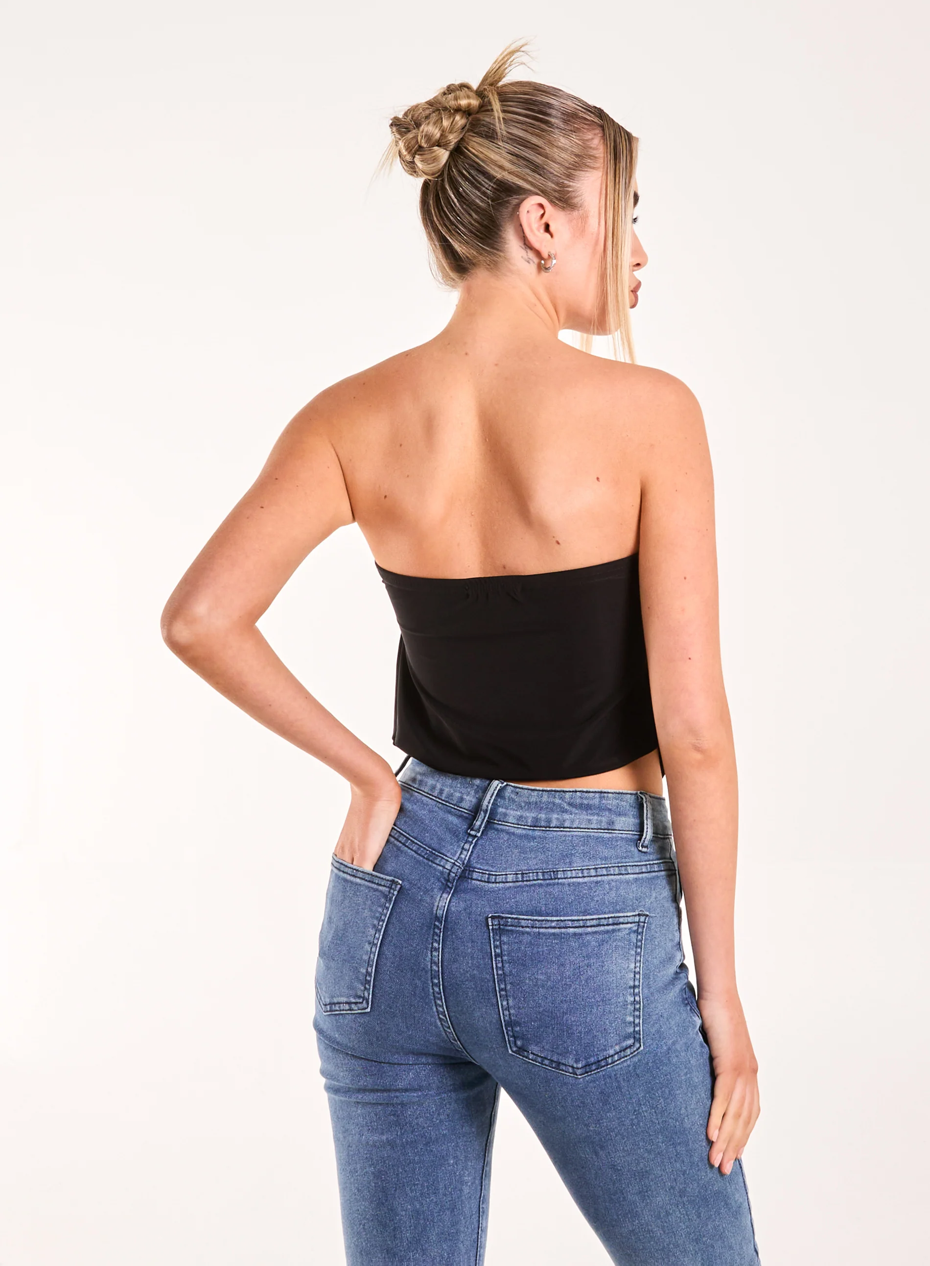 Keyhole Butterfly Bandeau Top - Image 4