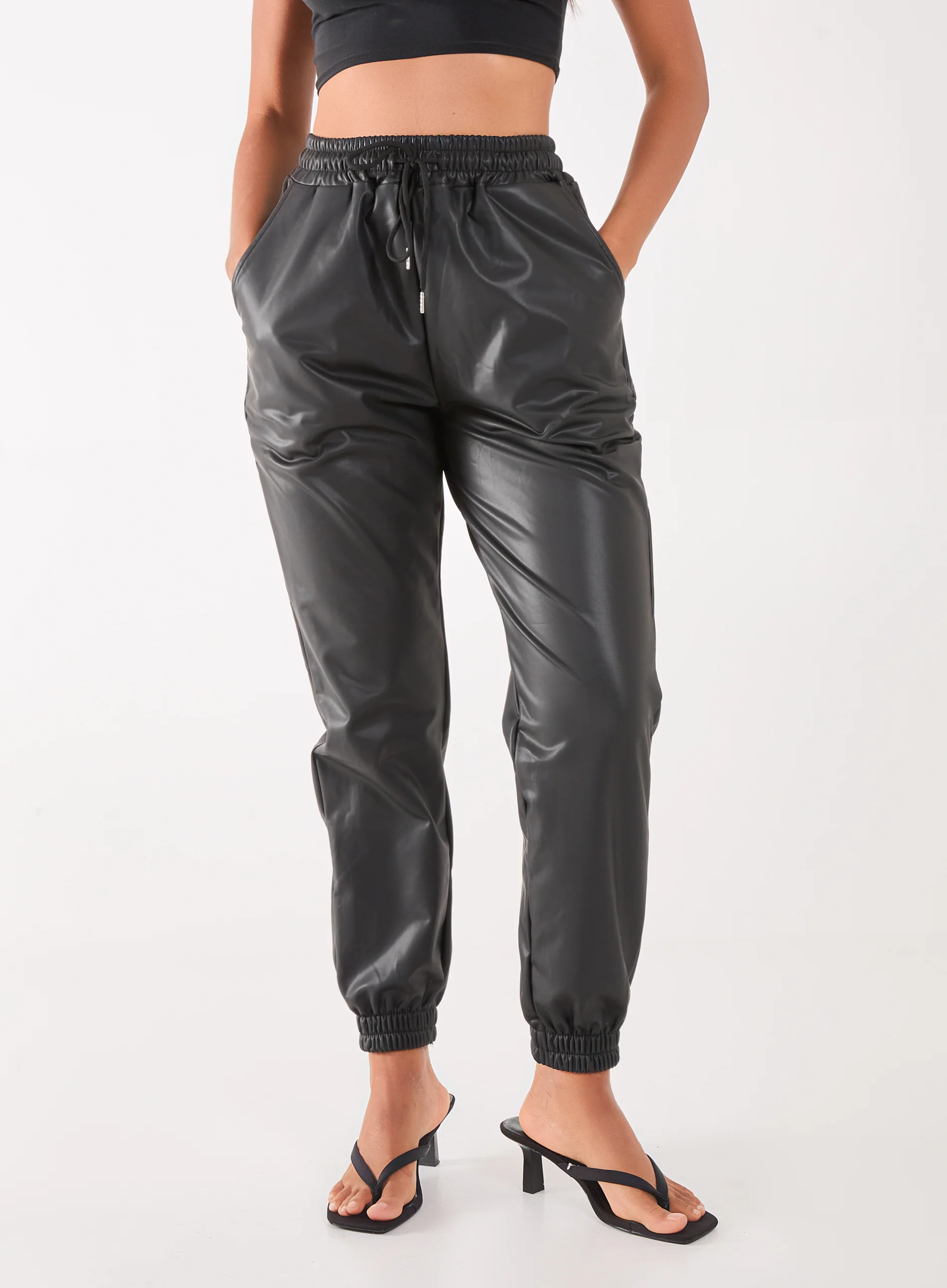 PU Joggers - Image 3