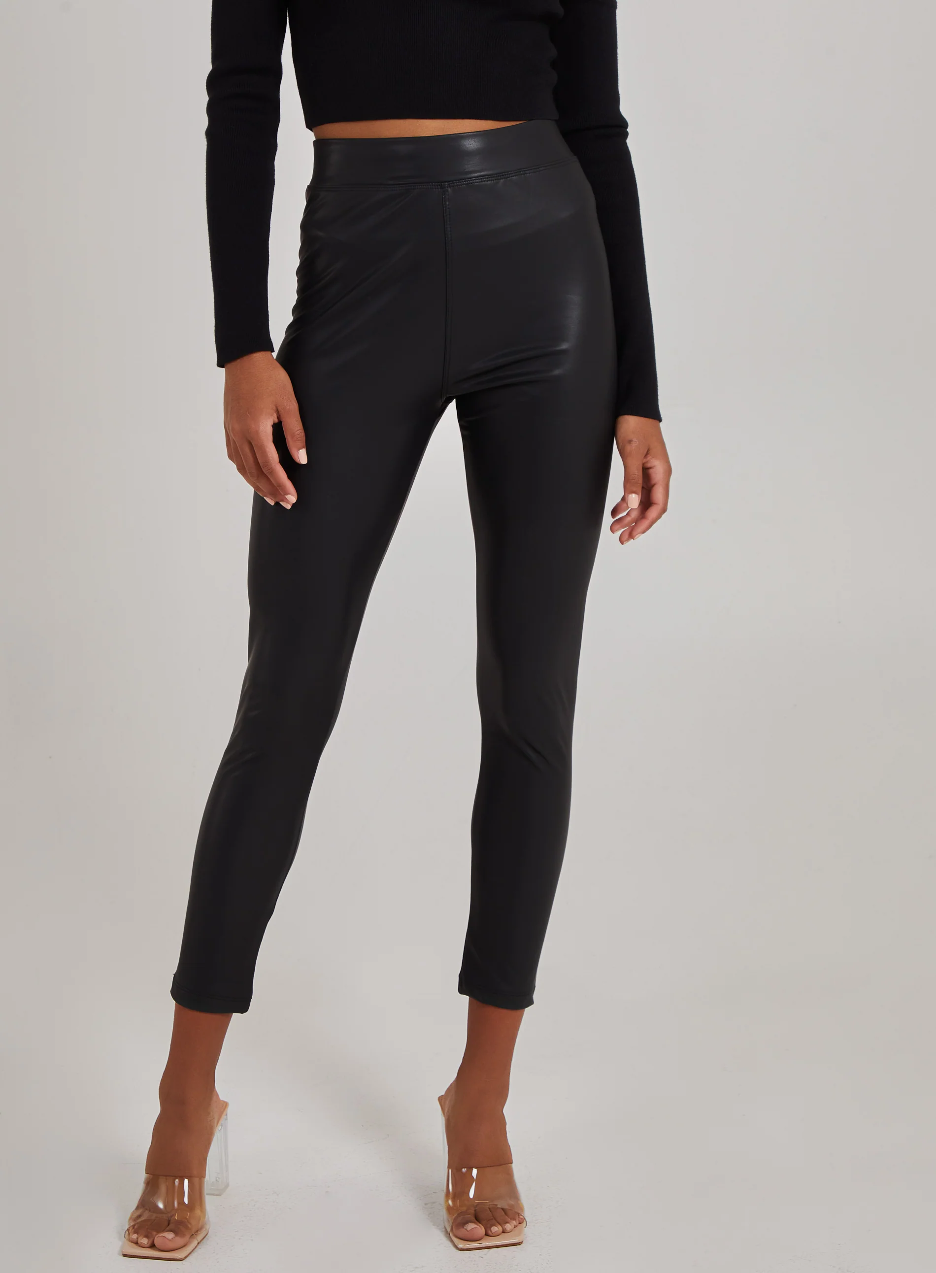 PU Lined Trousers - Image 2
