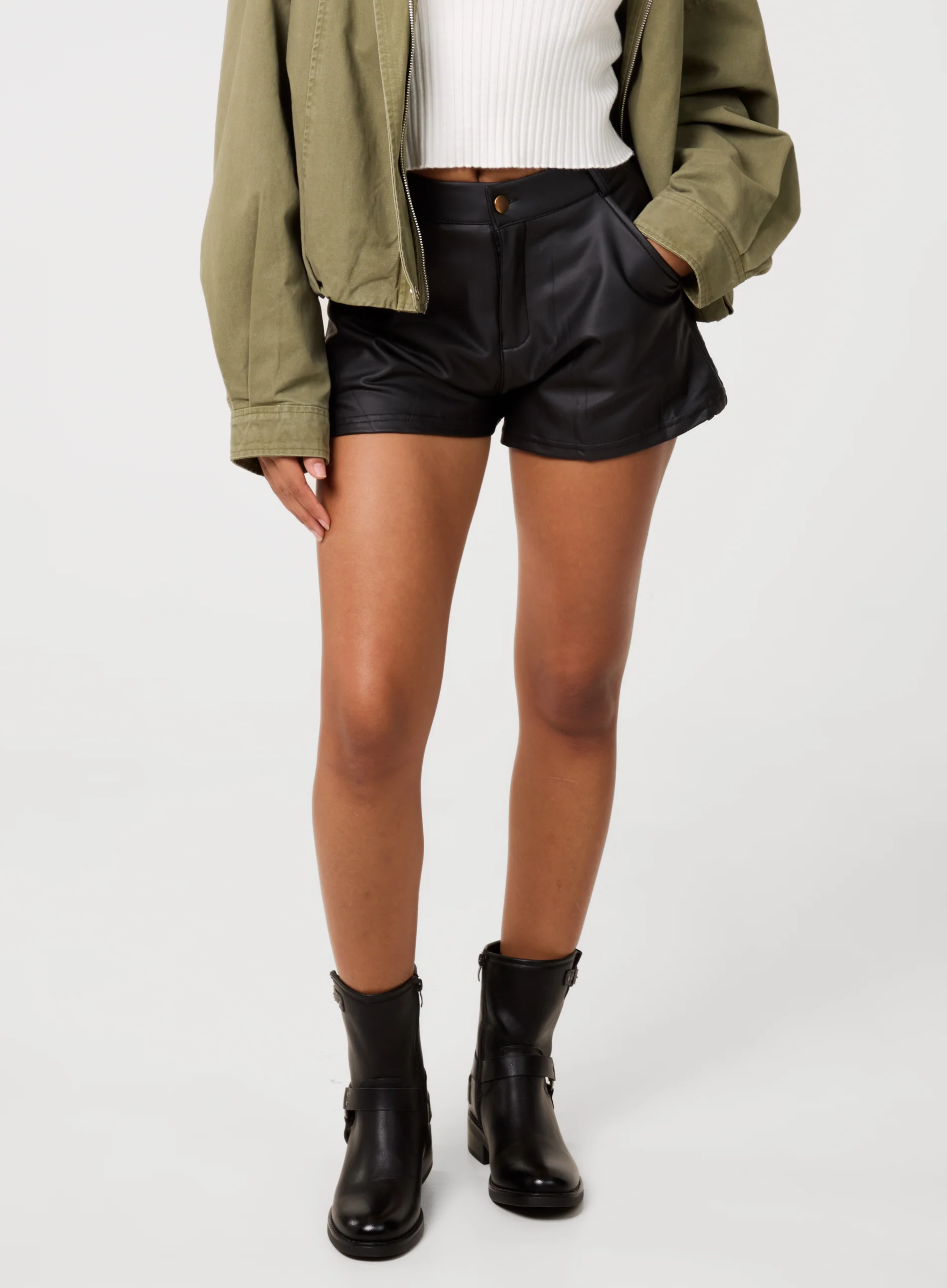 PU Shorts - Image 3