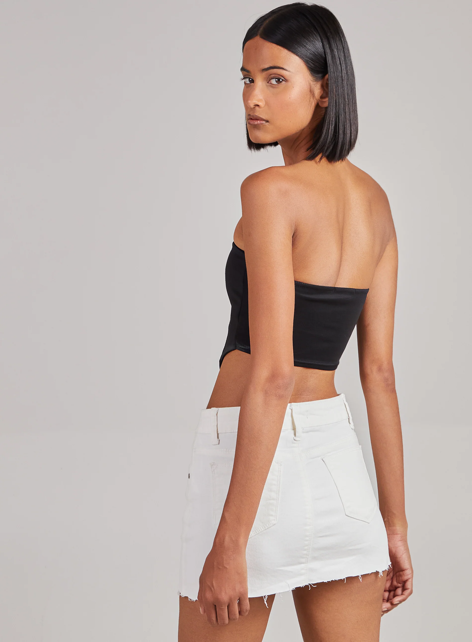 Seam Detail Corset Top - Image 4