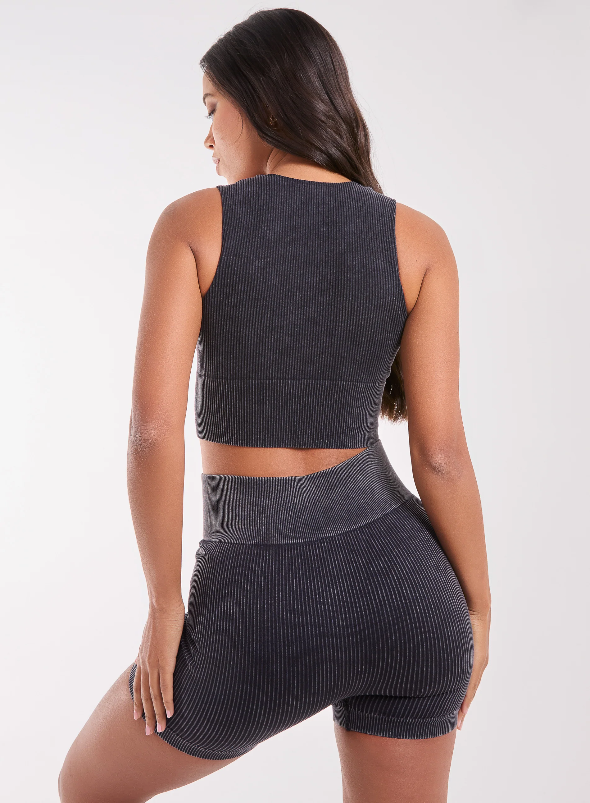 Washed Active Crop Top - Image 5