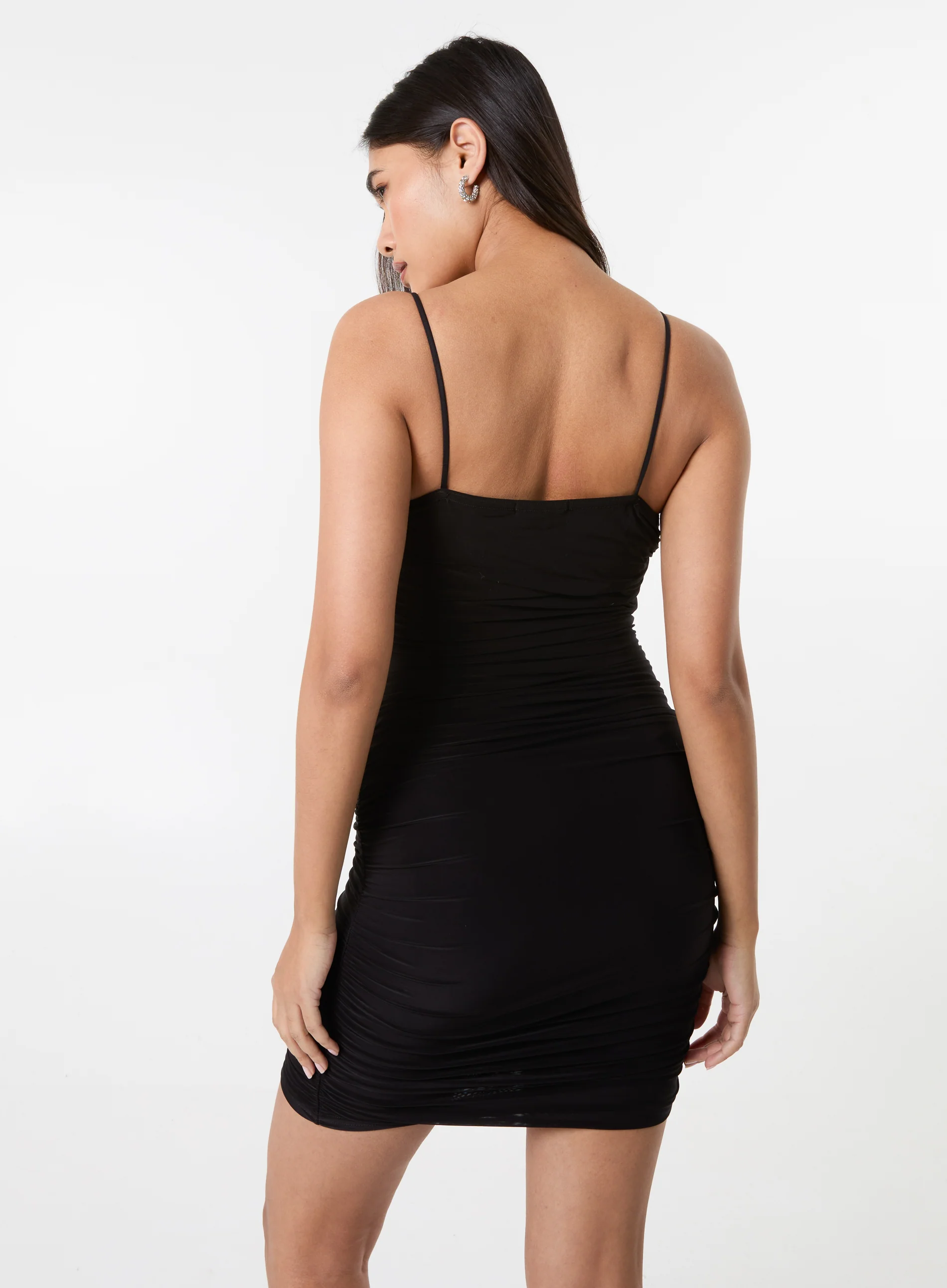 Wrap Over Strappy Dress - Image 4