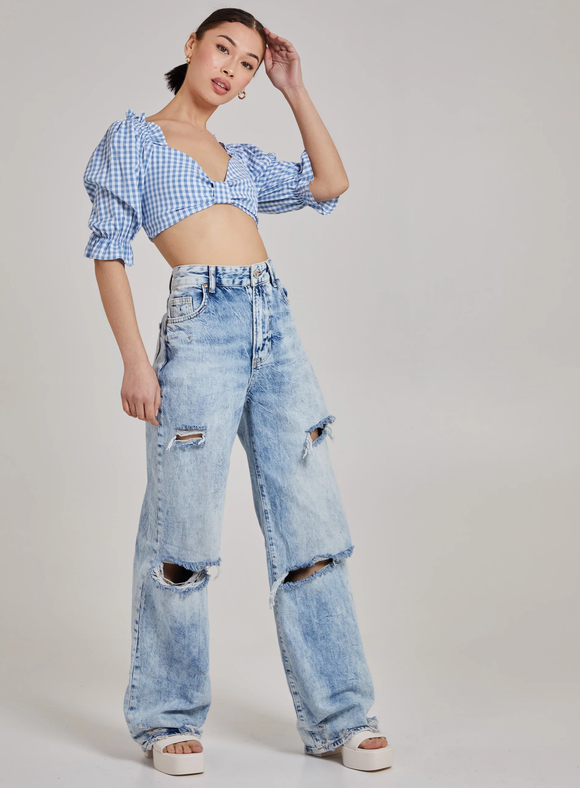 Cropped Check Top - Image 2