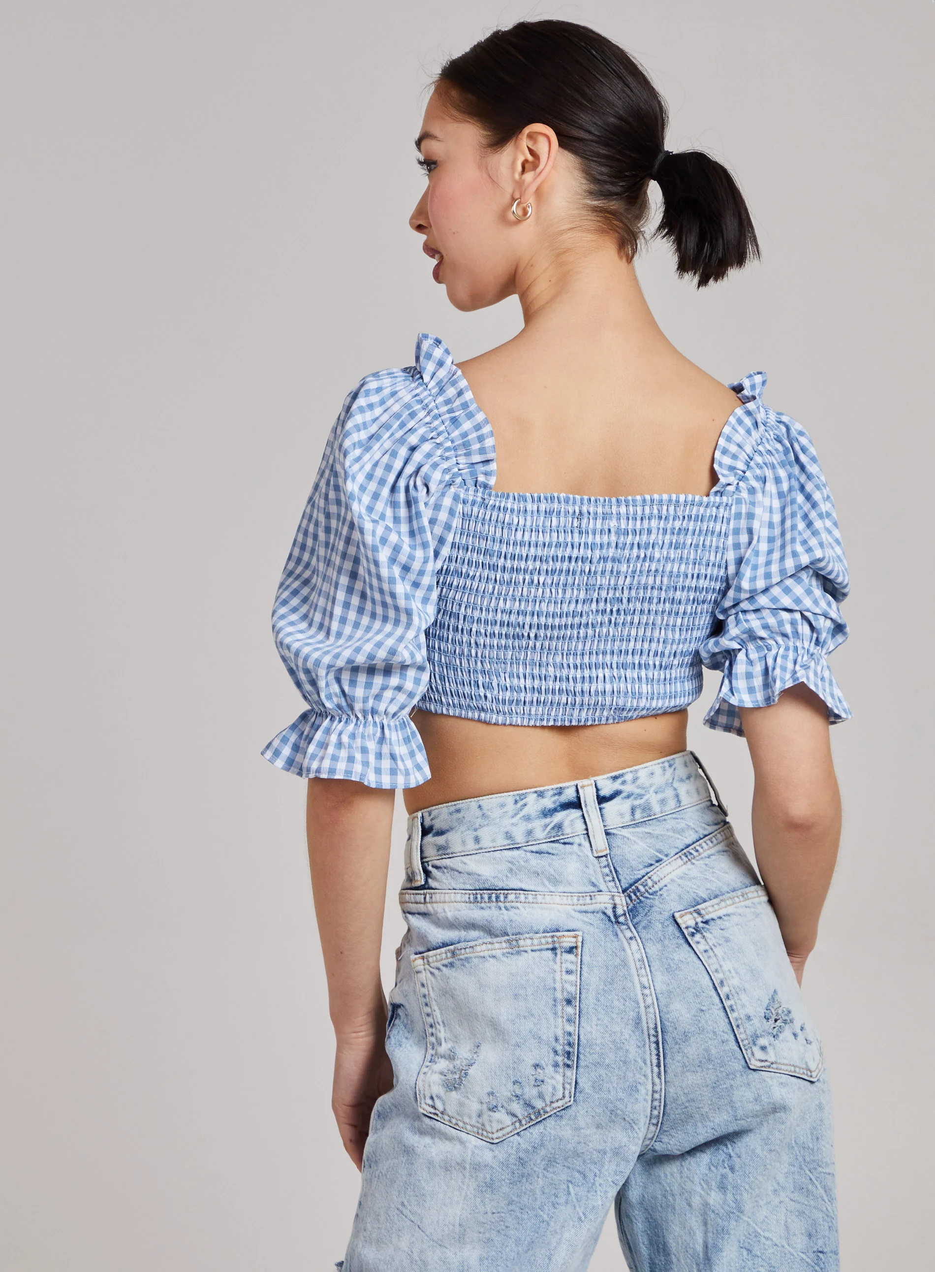 Cropped Check Top - Image 4