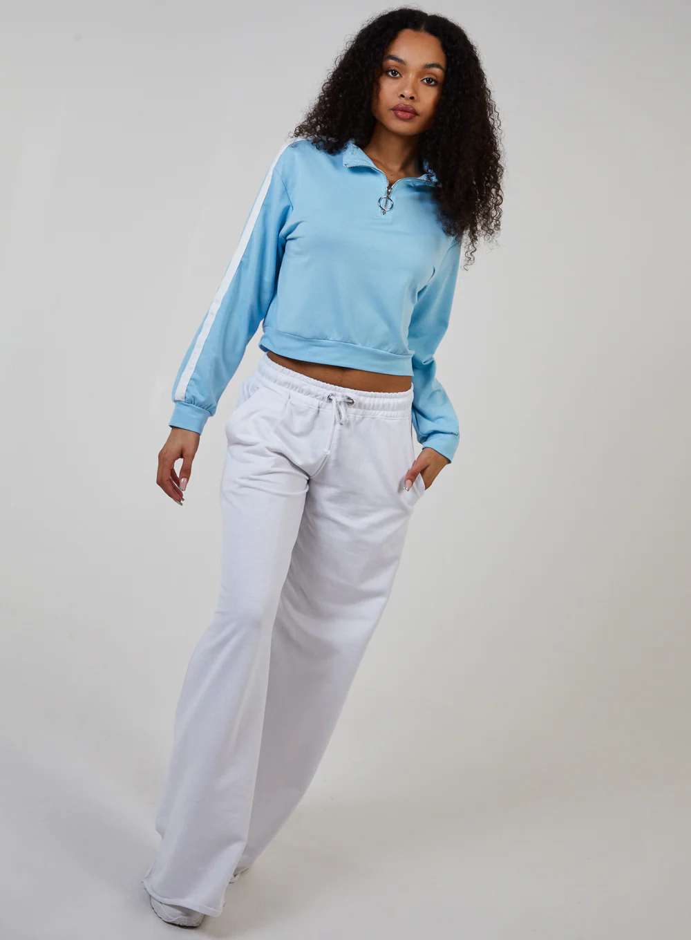 Half Zip Up Sweatshirt - Image 3