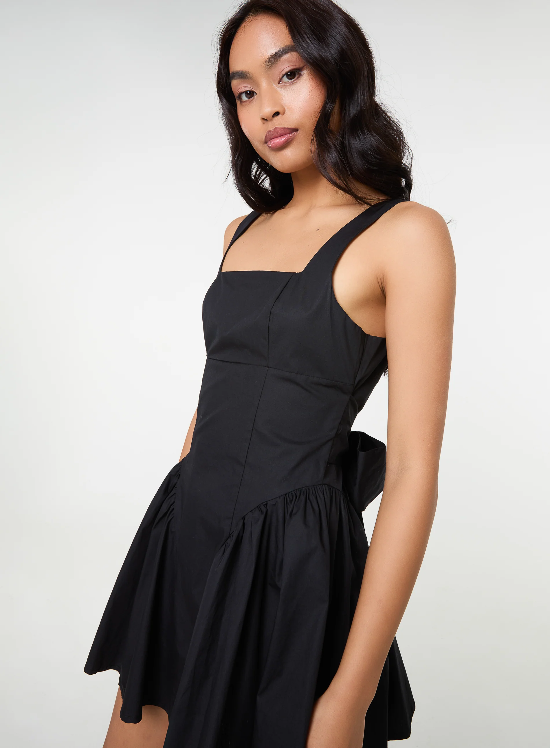 Bow Back Mini Dress - Image 6
