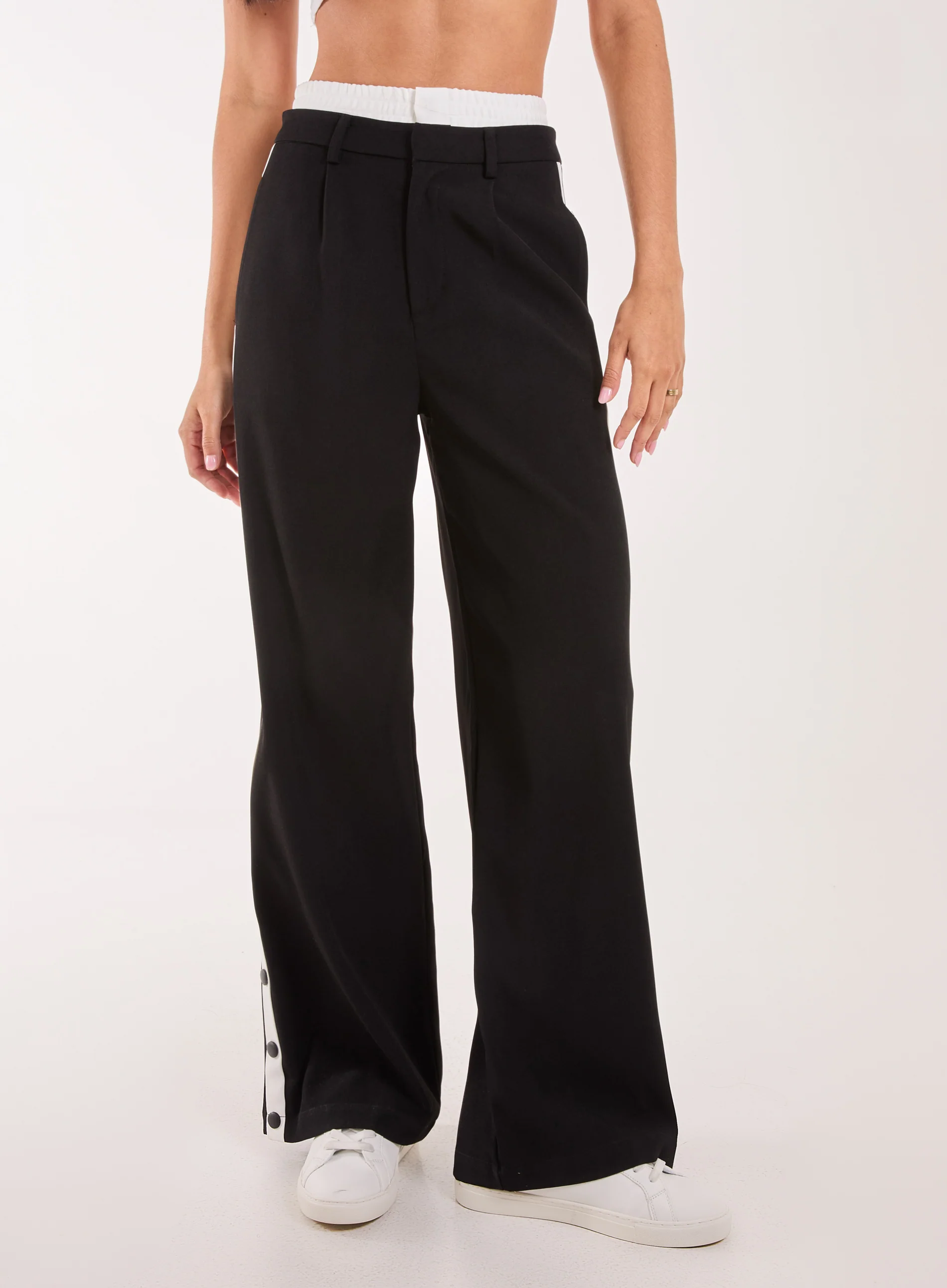 Boxer Style Popper Trousers - Image 2