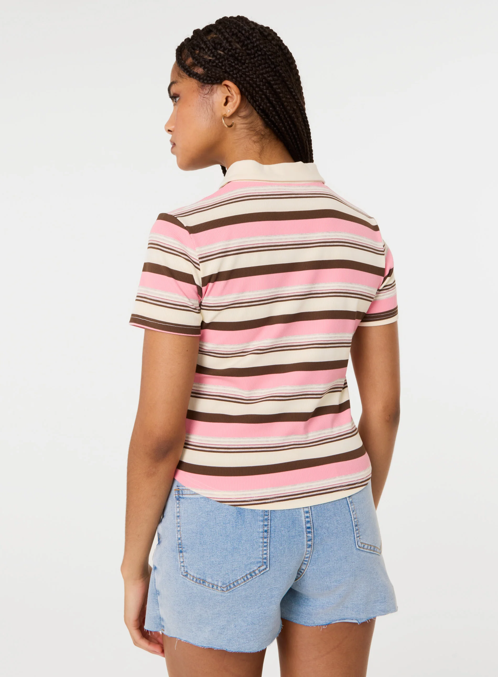 Button Up Rugby T-Shirt - Image 4