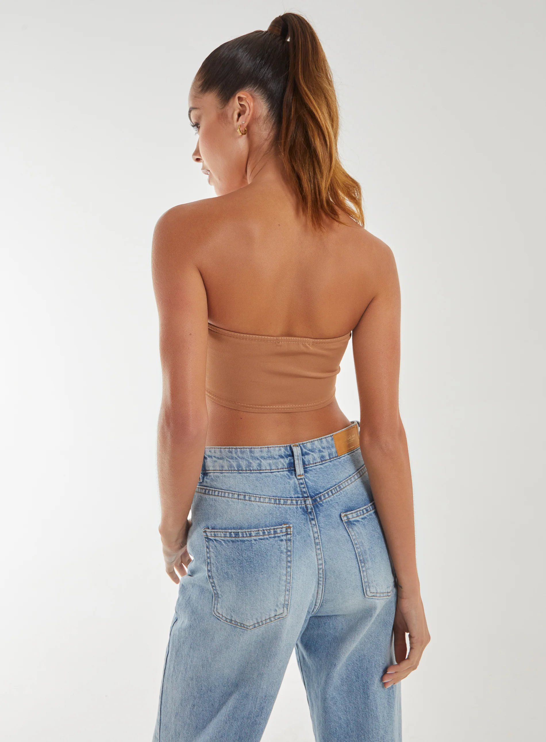 Seam Detail Corset Top - Image 4