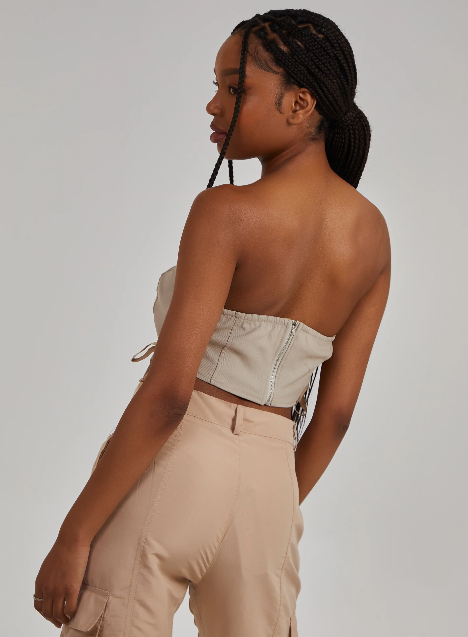Cargo Lace Up Corset Top - Image 5