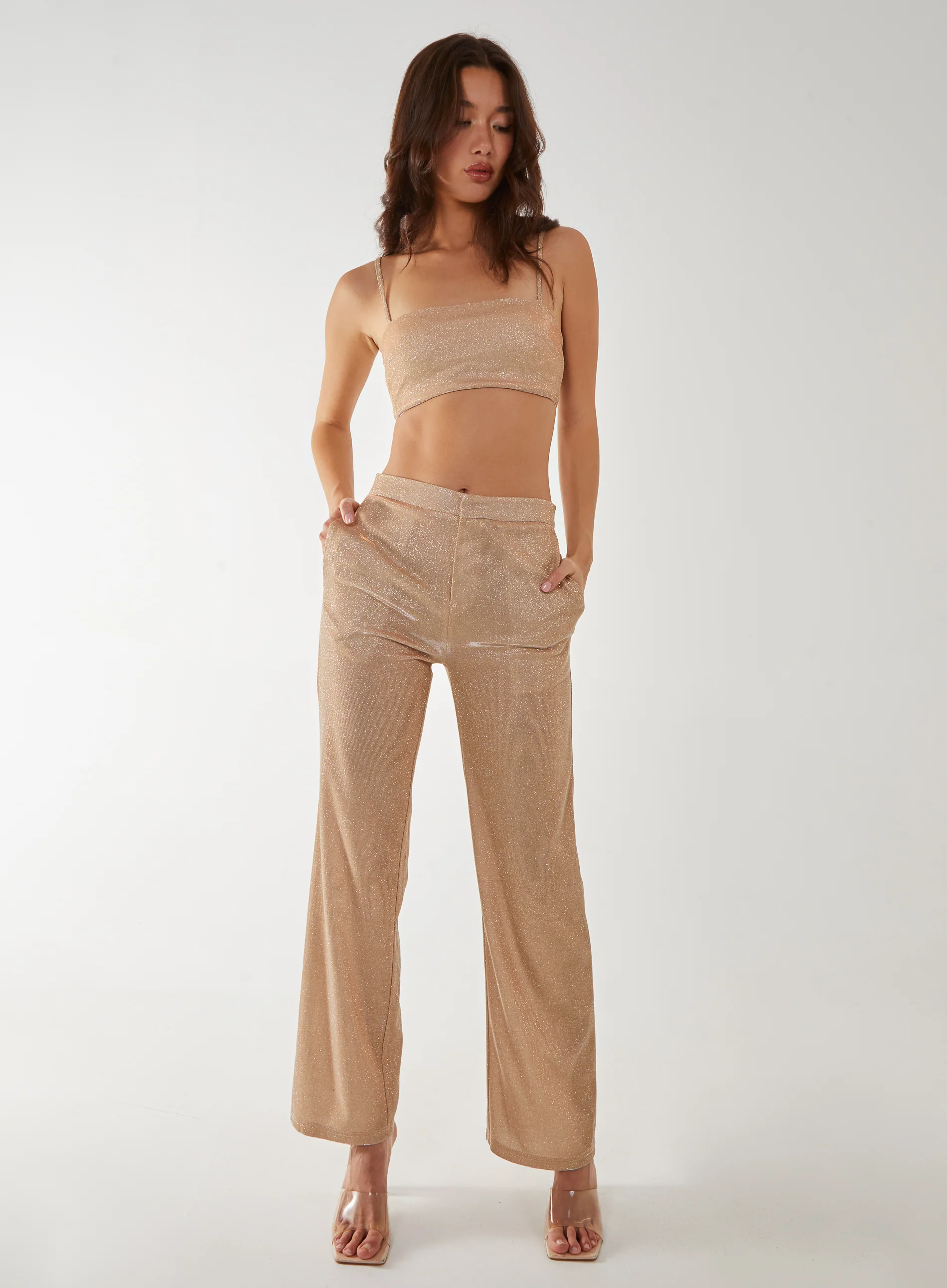 Metallic Crop Top - Image 2