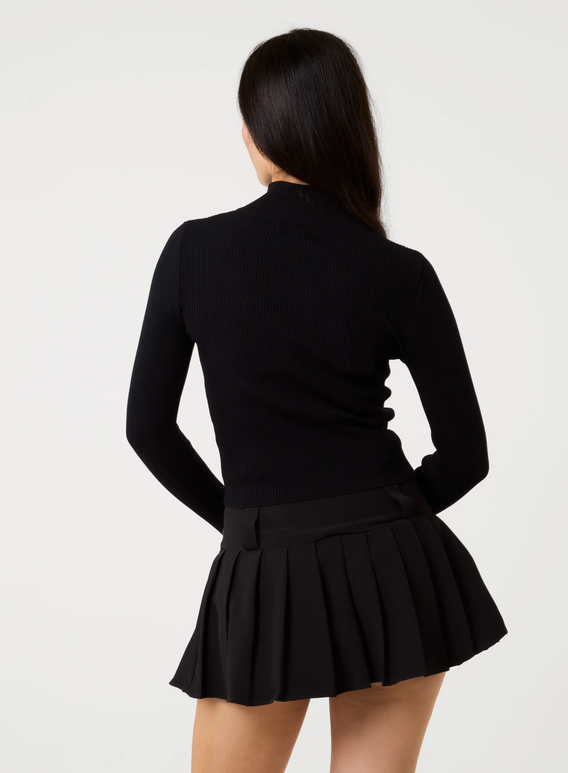 Cherry Stripe Half Zip Up Jumper - Image 4
