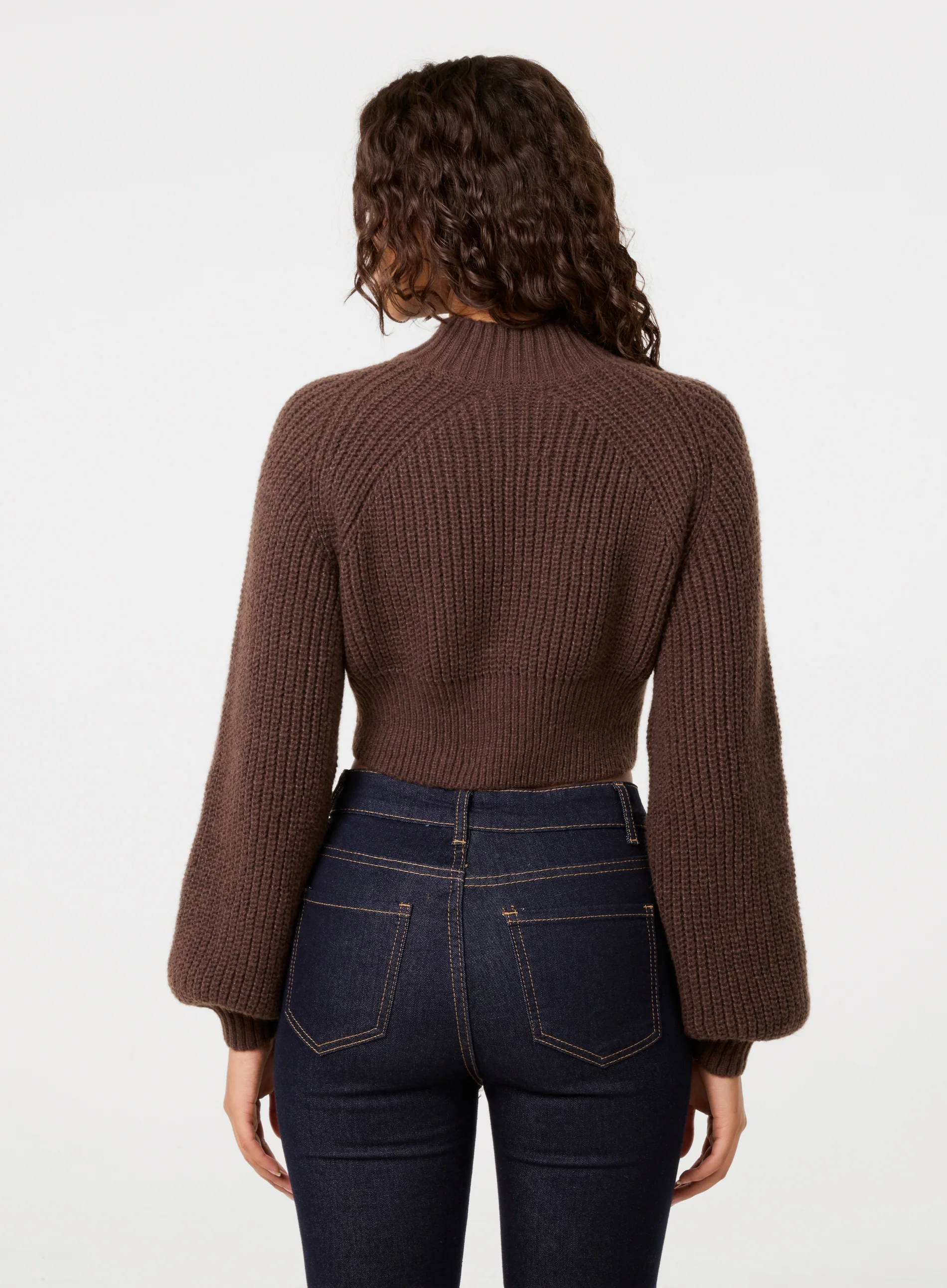 High Neck Knitted Jumper - Image 4