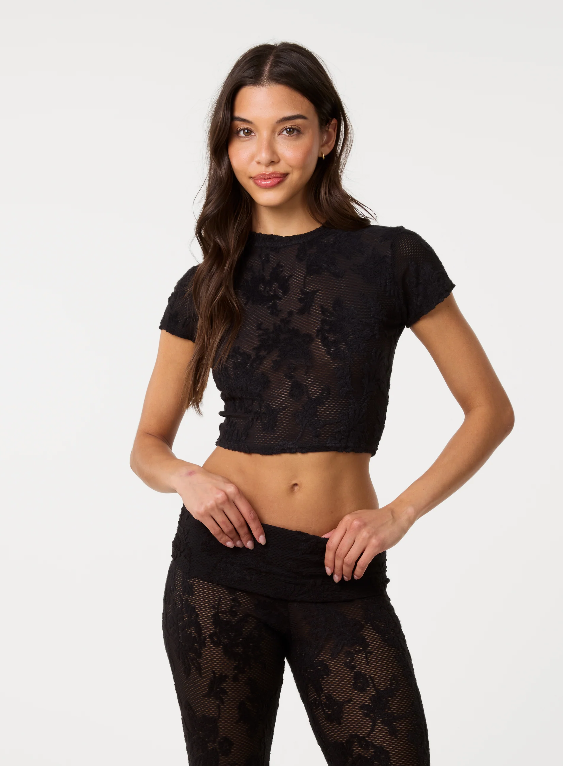 Crochet Lace Baby Tee
