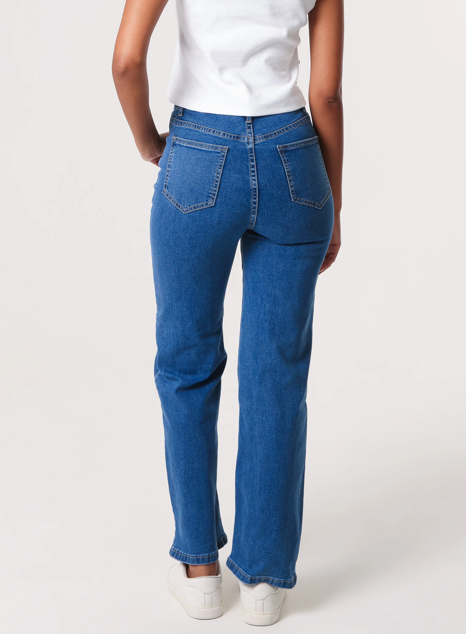 Spray Heart Detail Jeans - Image 5