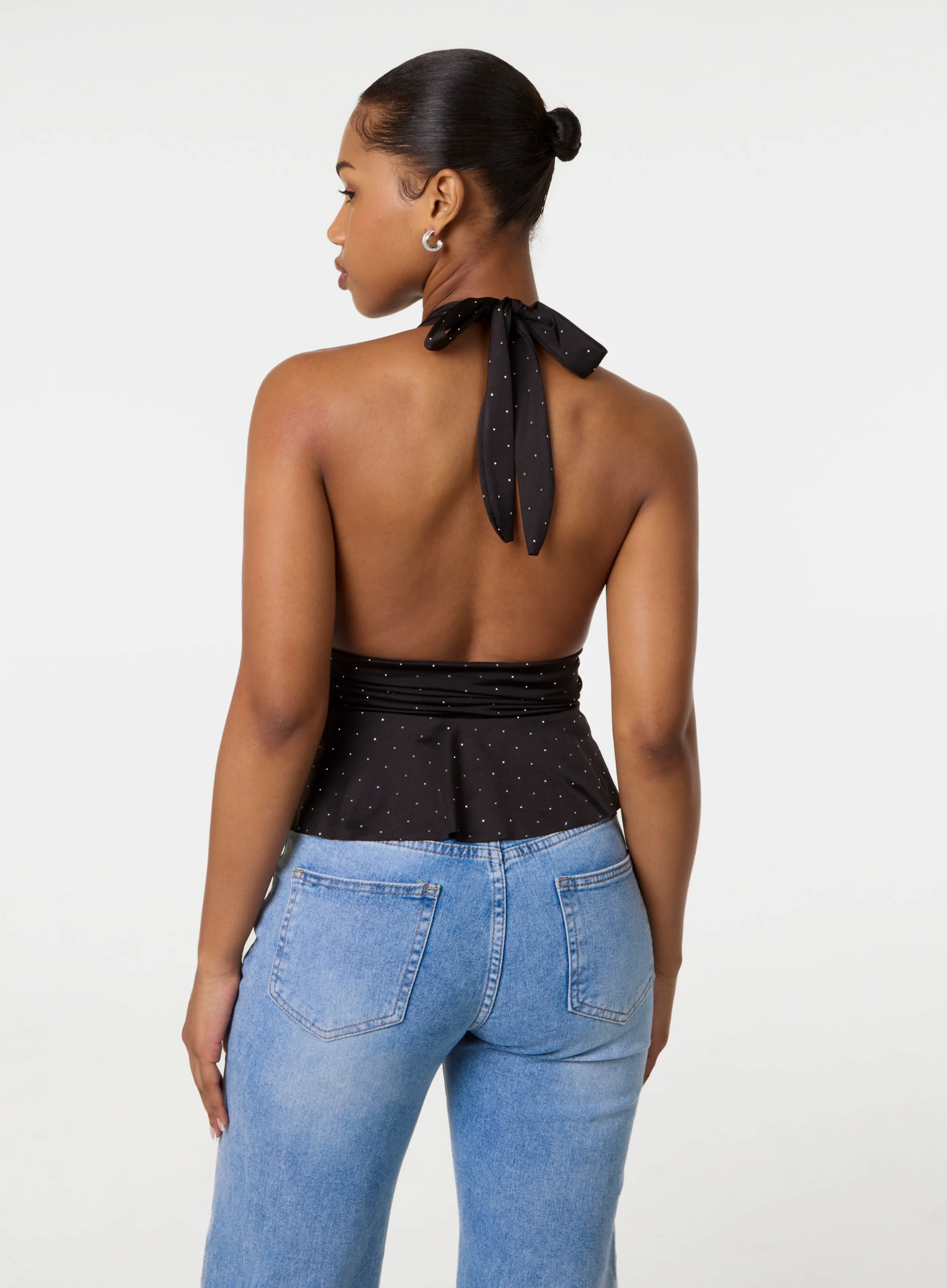 Diamante Halter Neck Top - Image 4