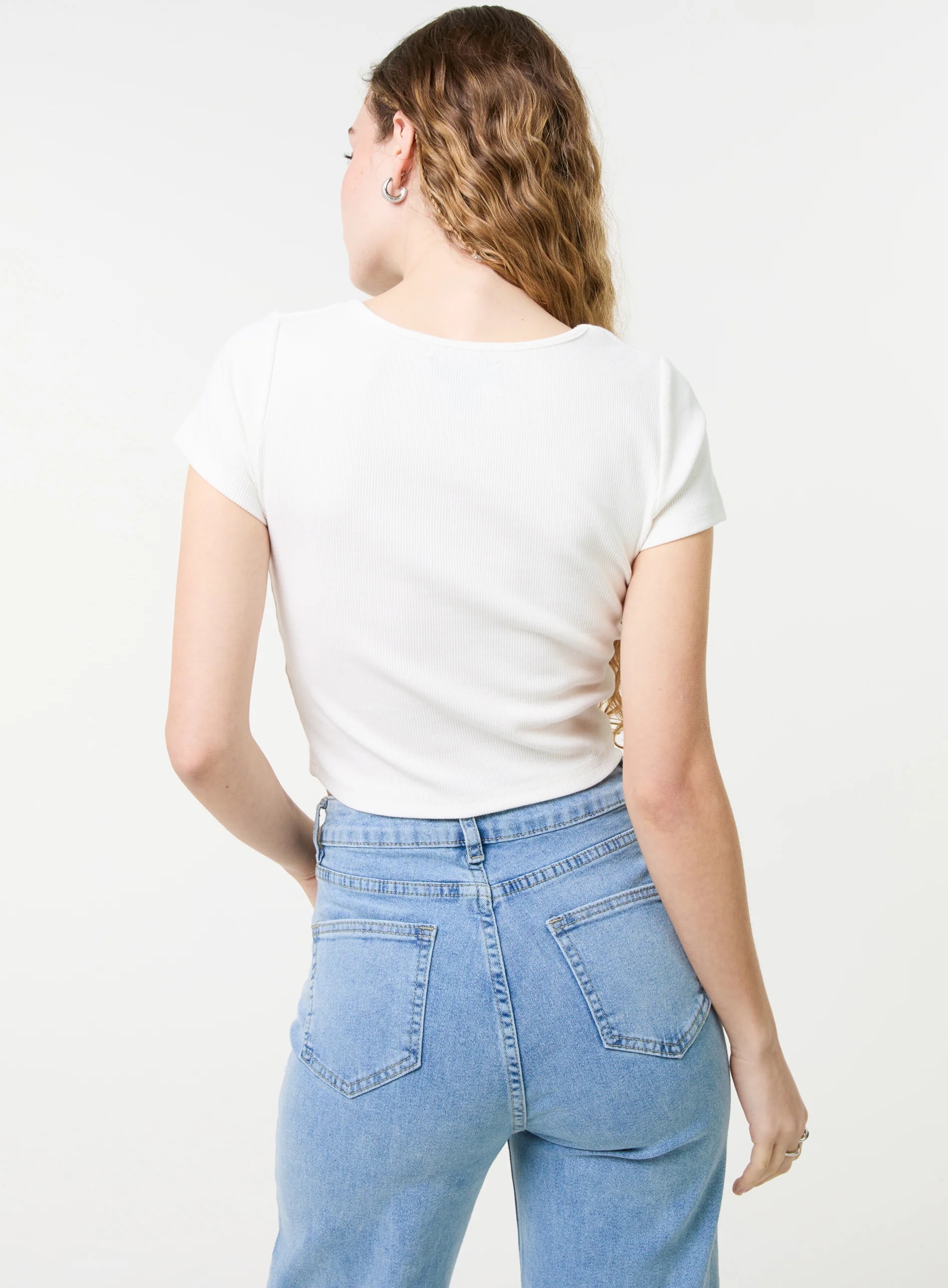 Embellished Wash Rib Top - Image 4
