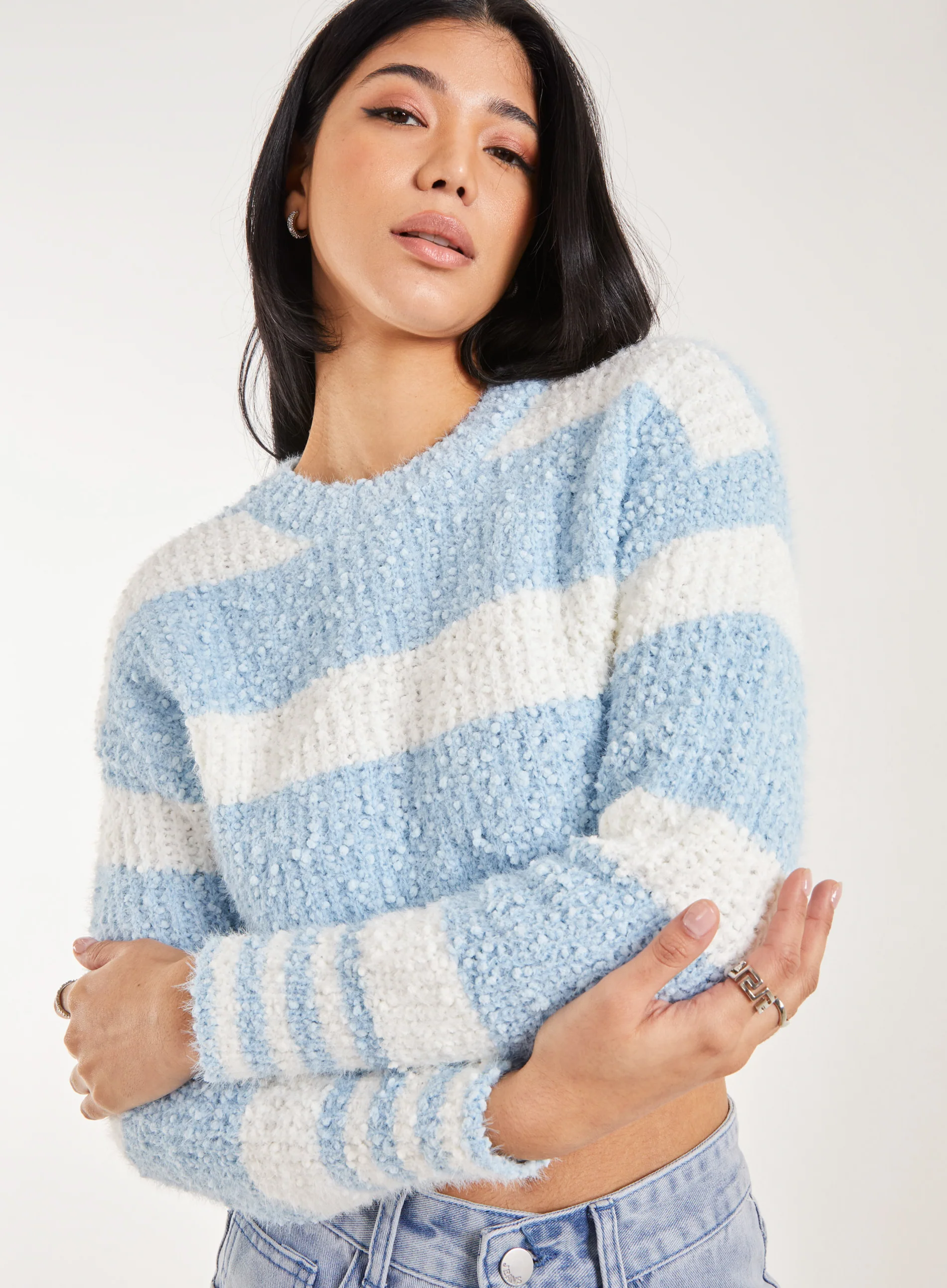 Fluffy Cropped jumper - Image 3