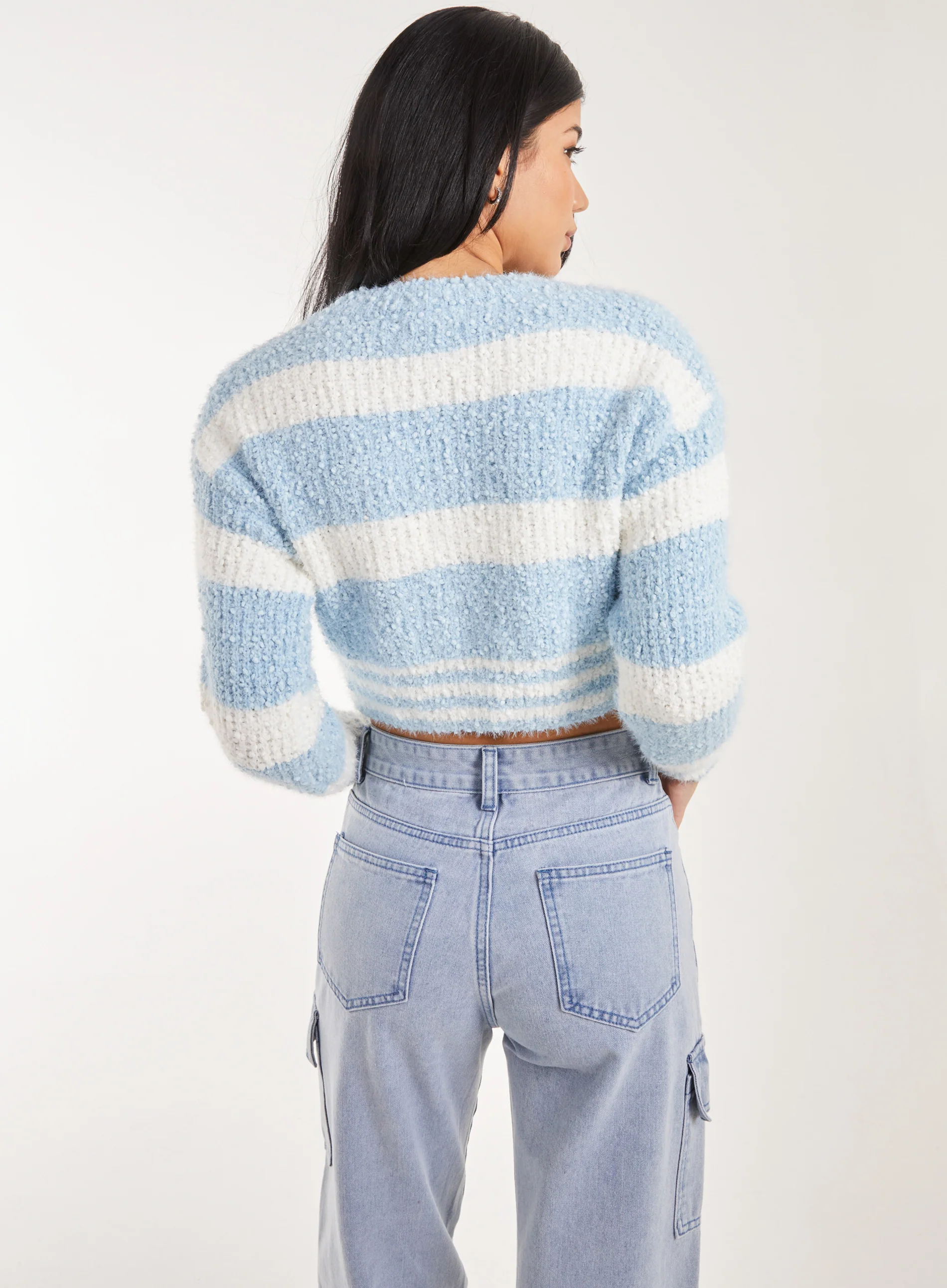 Fluffy Cropped jumper - Image 4