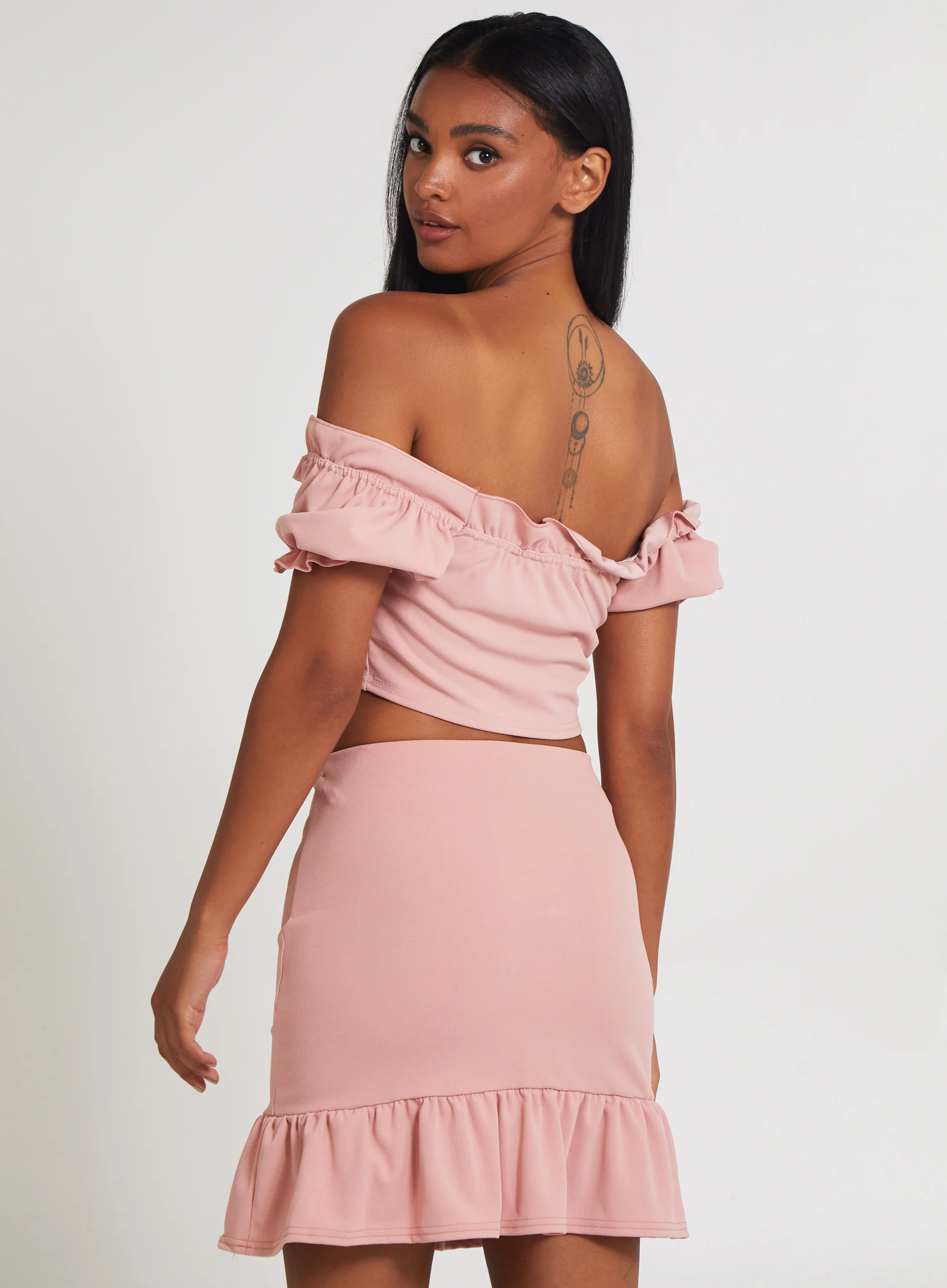 Frill Detail Milkmaid Top - Image 5