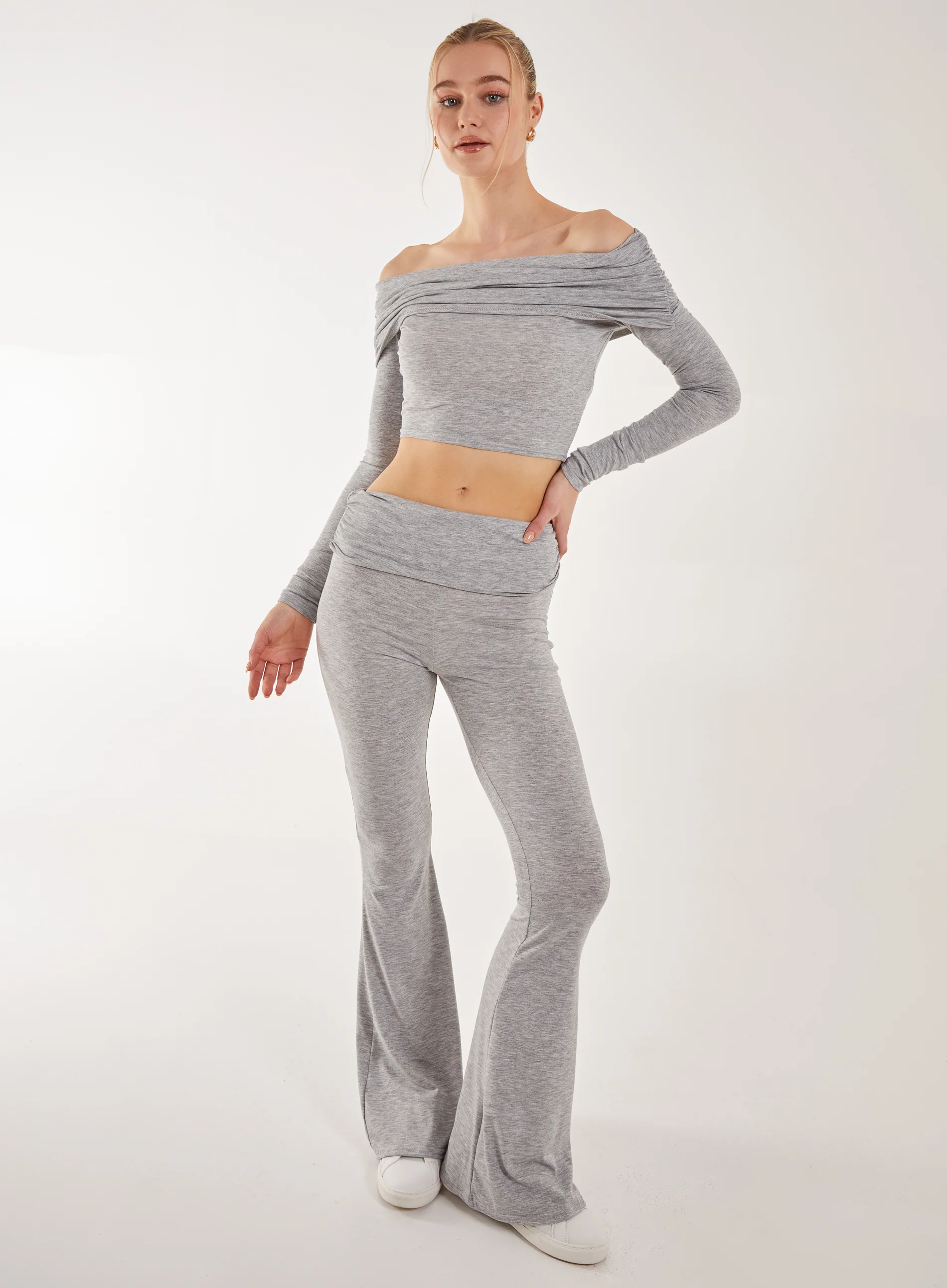 Off the Shoulder Lounge Top - Image 2