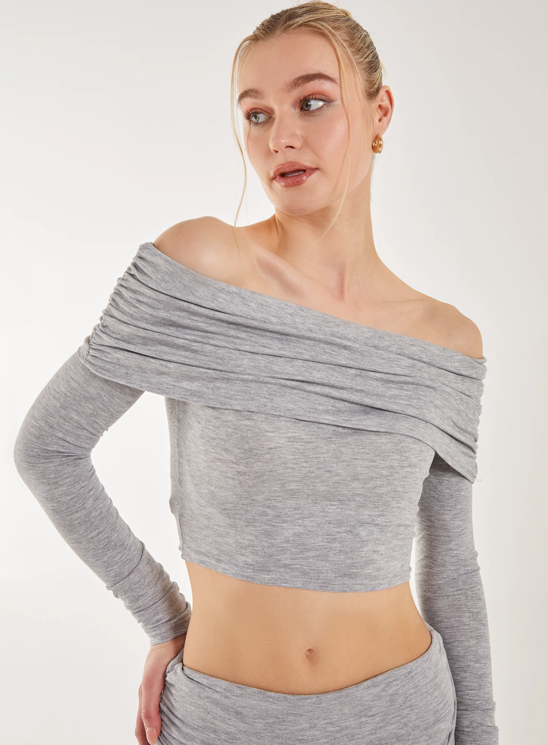 Off the Shoulder Lounge Top - Image 3