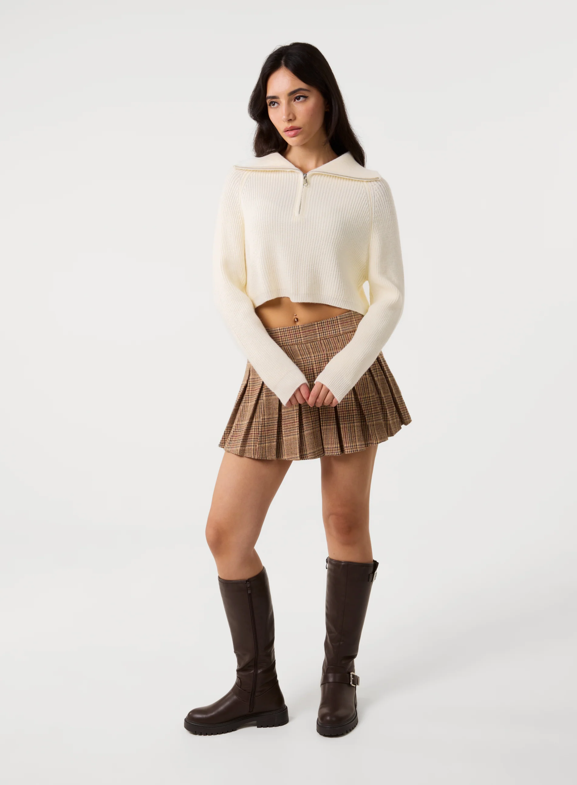Half Zip Knitted Jumper - Image 2