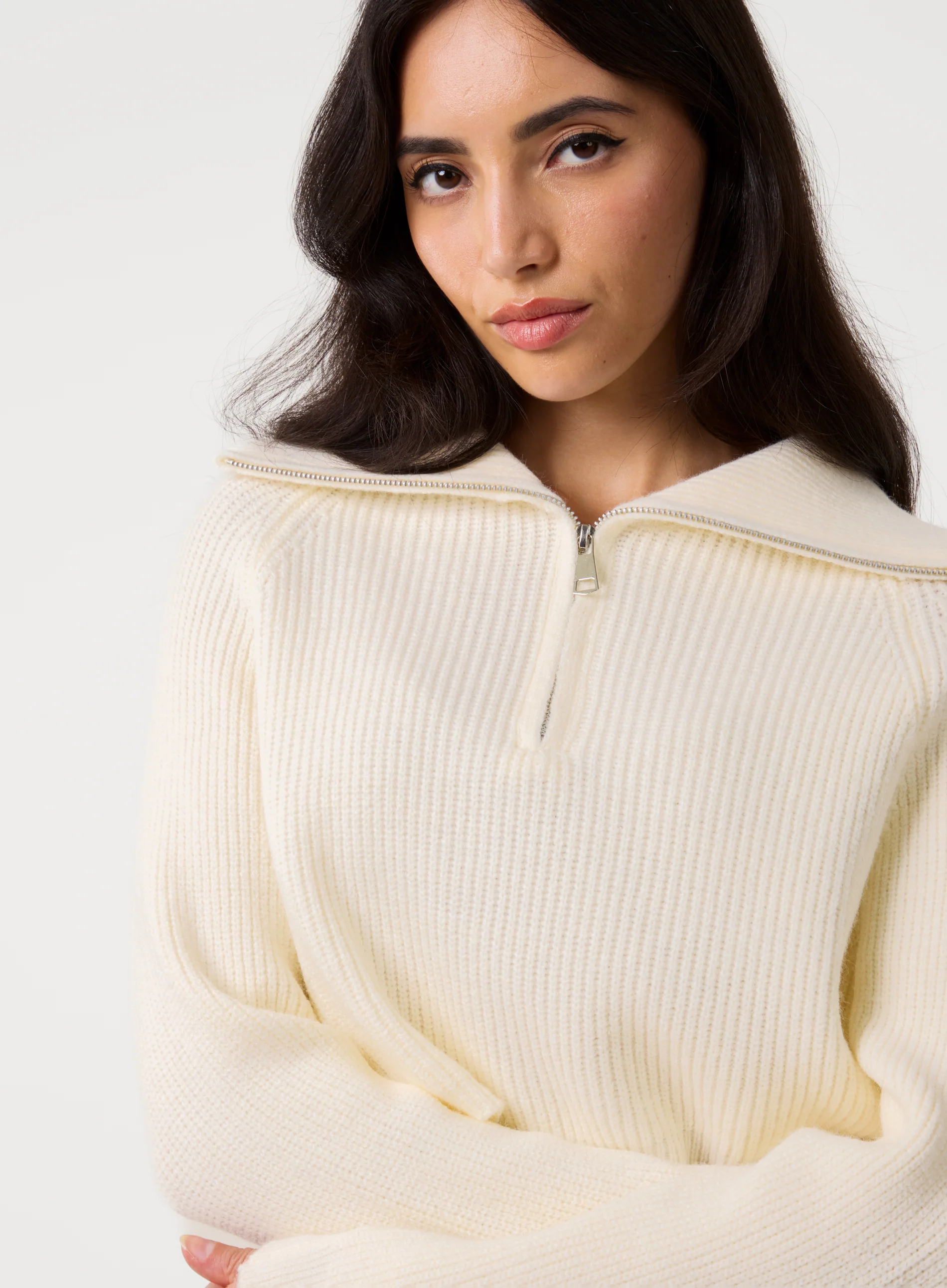 Half Zip Knitted Jumper - Image 3