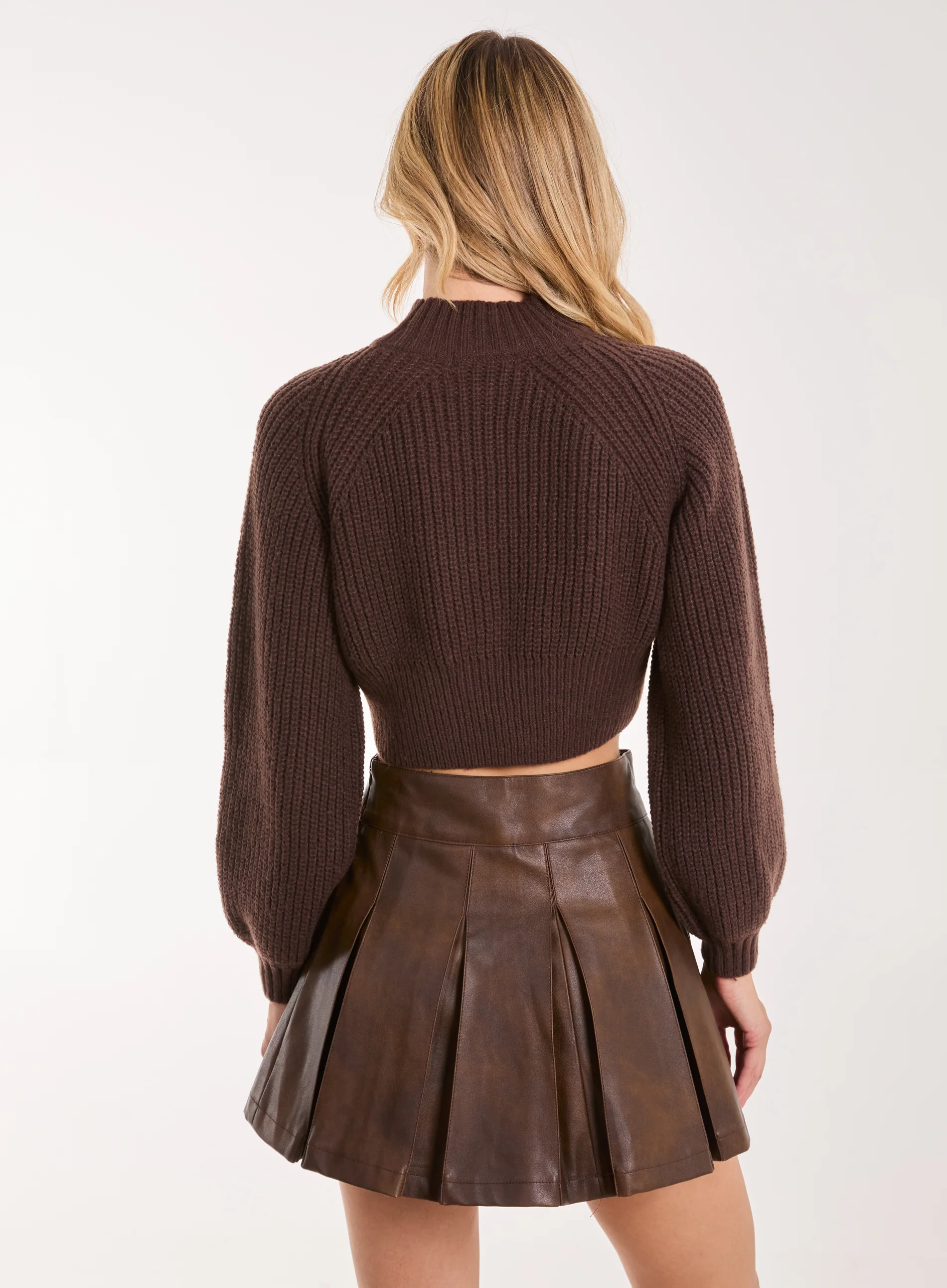 High Neck Knitted Jumper - Image 4