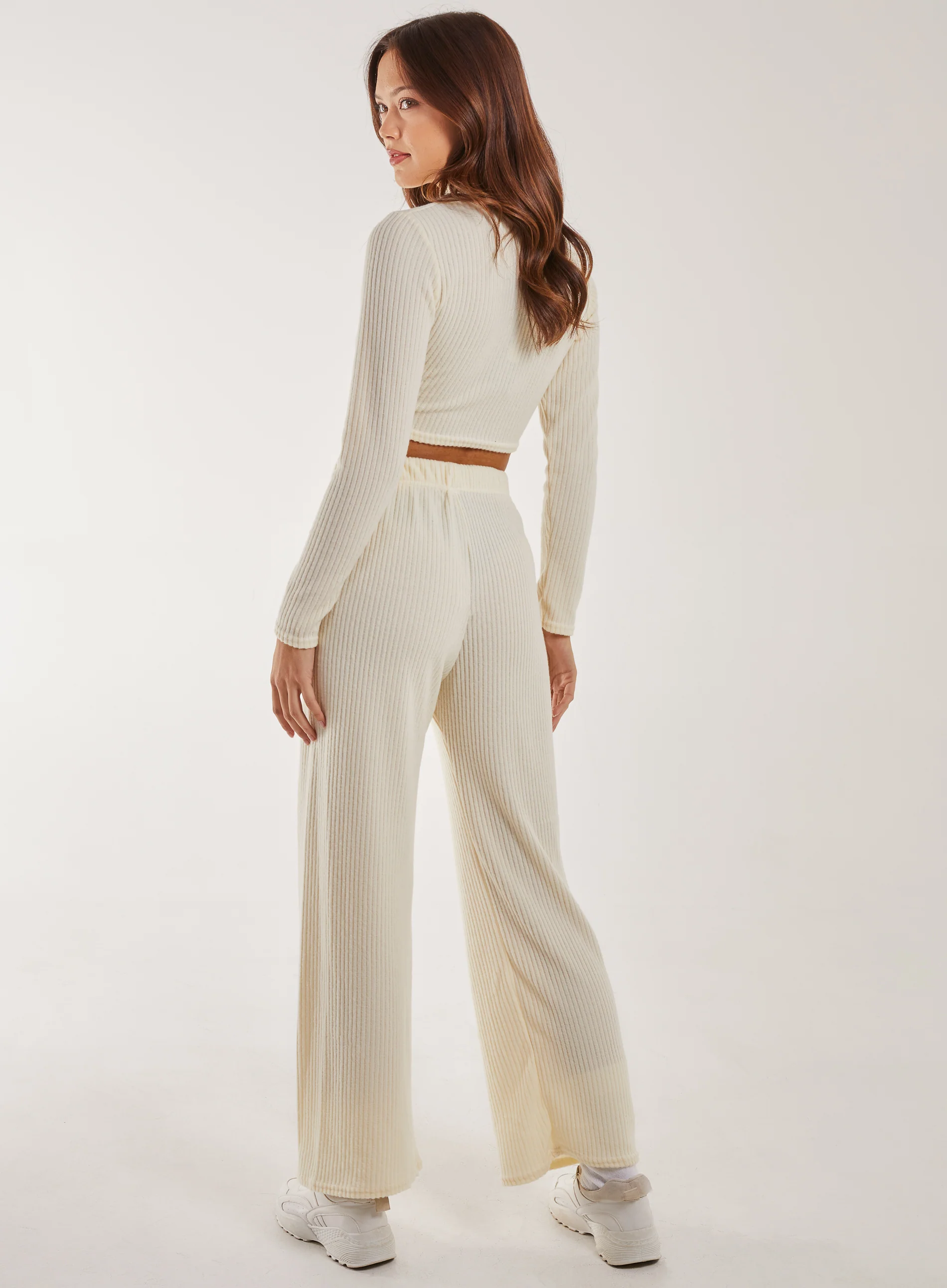 Soft Brushed Rib Flares - Image 5