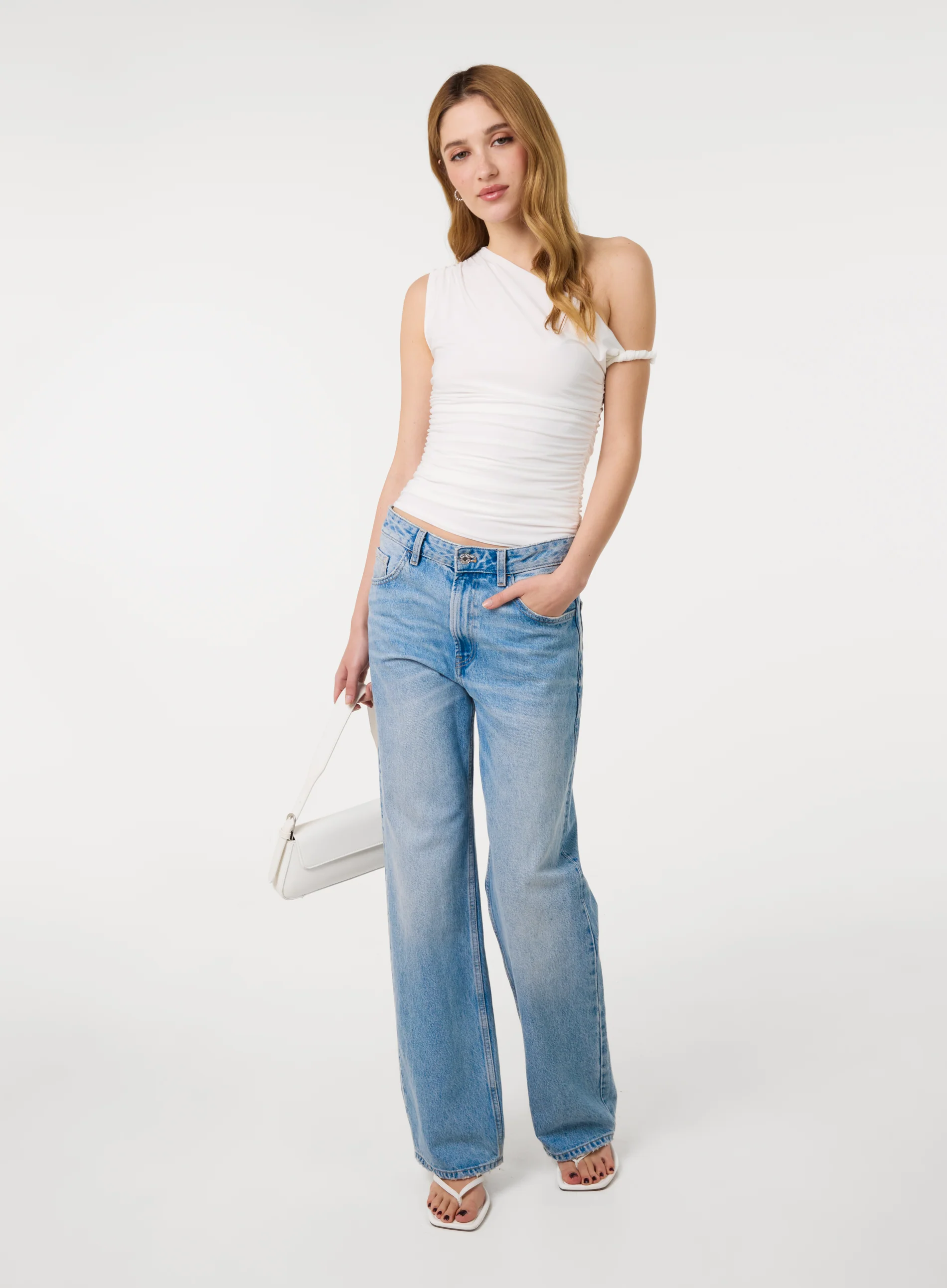 Twist Shoulder Top