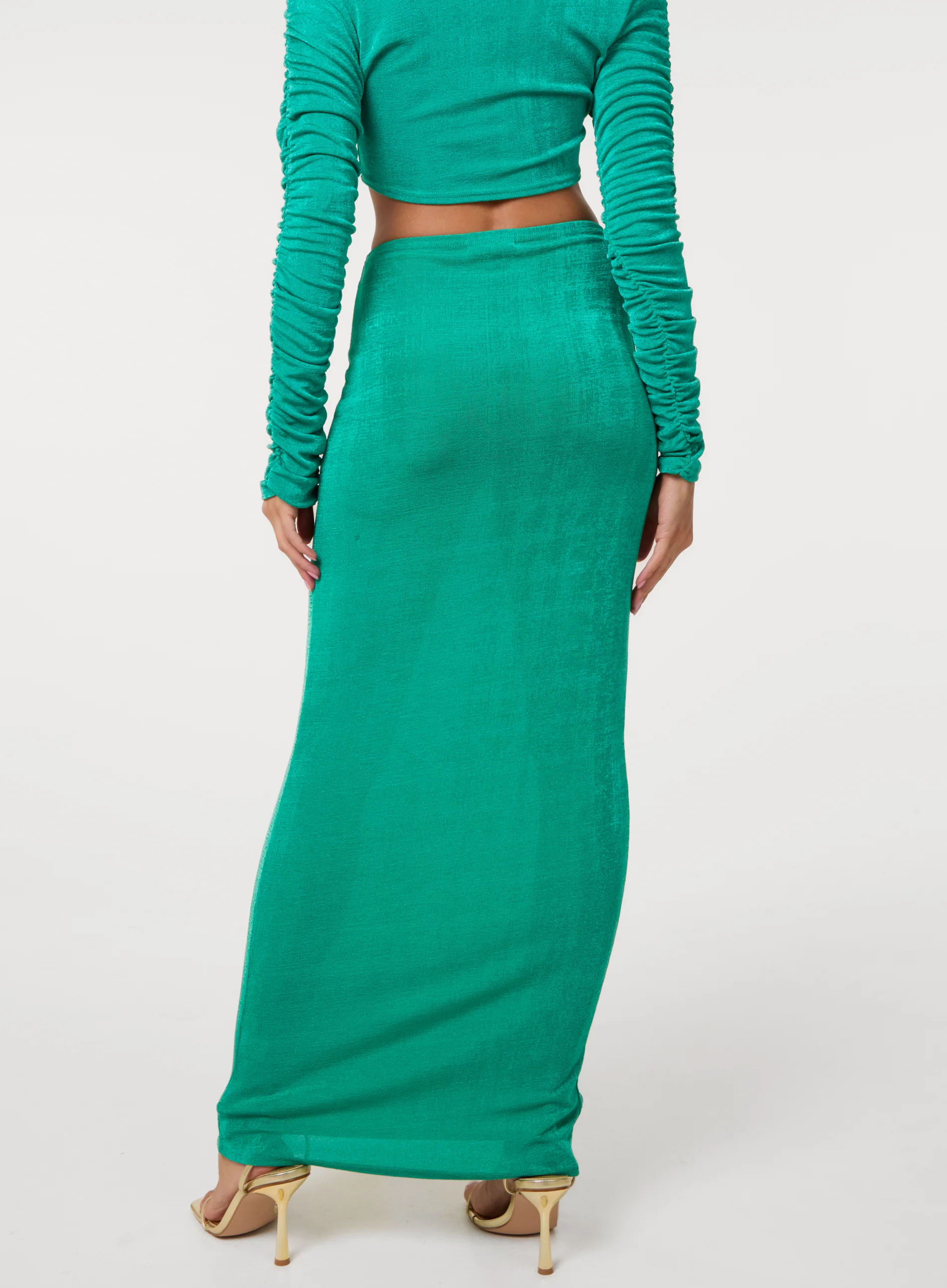 Shimmer Maxi Skirt - Image 5