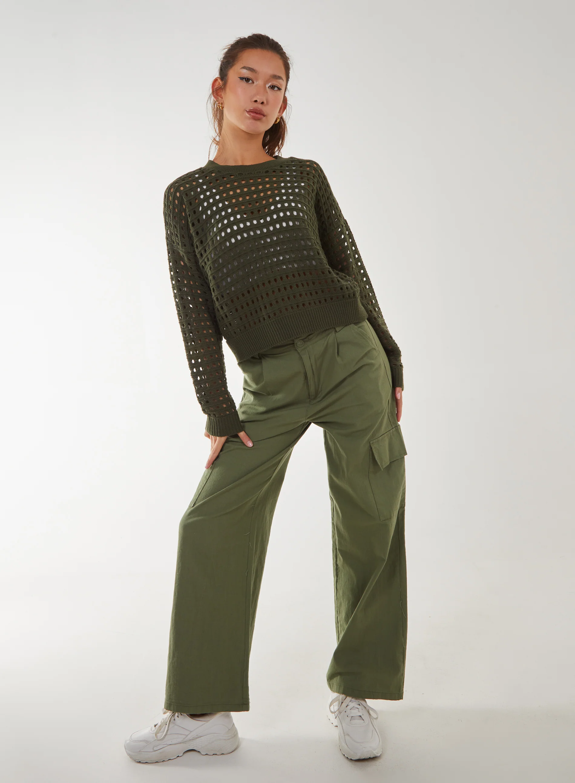 Crochet Knitted Sweater - Image 2