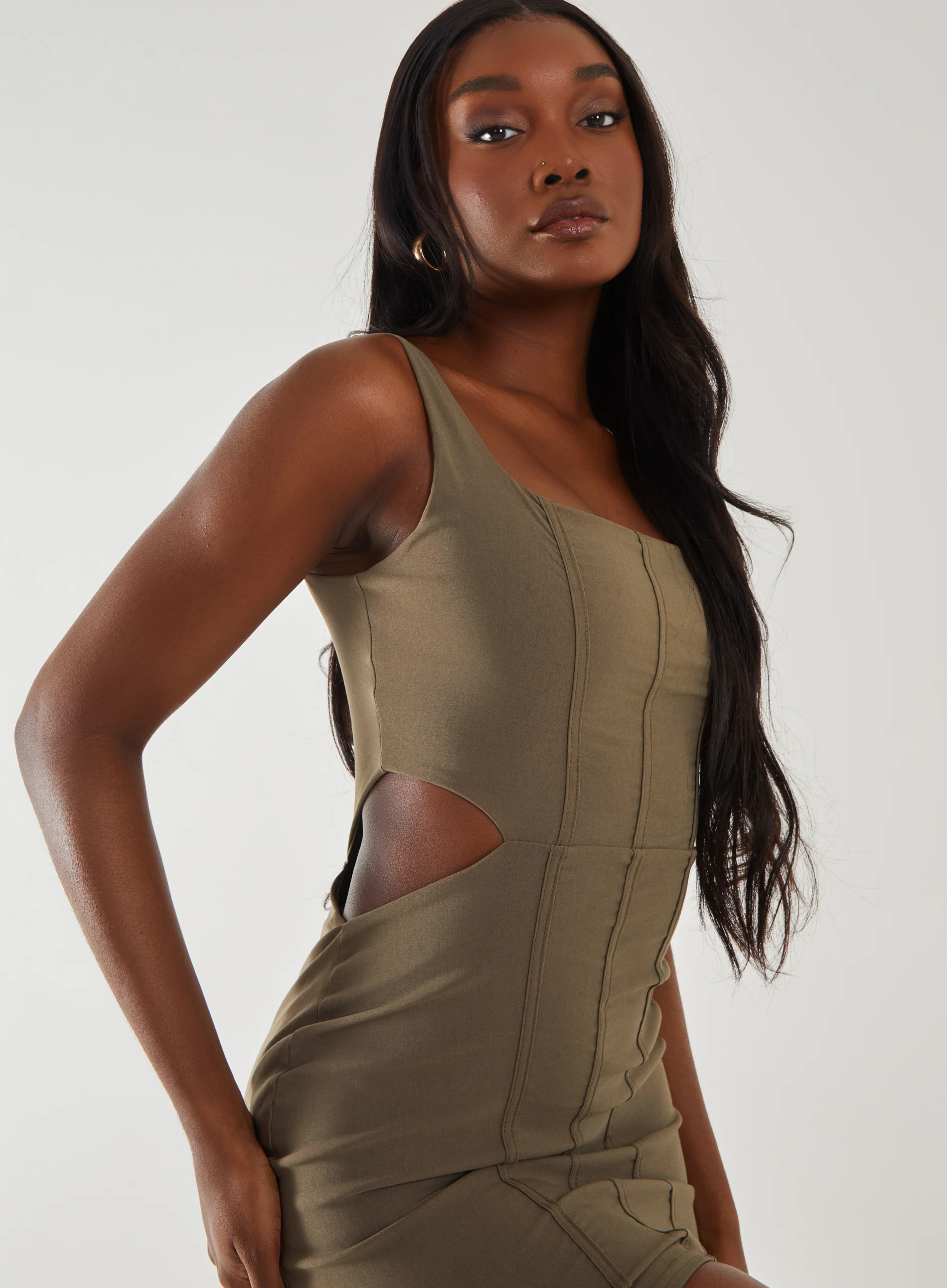 Cut Out Mini Dress - Image 3