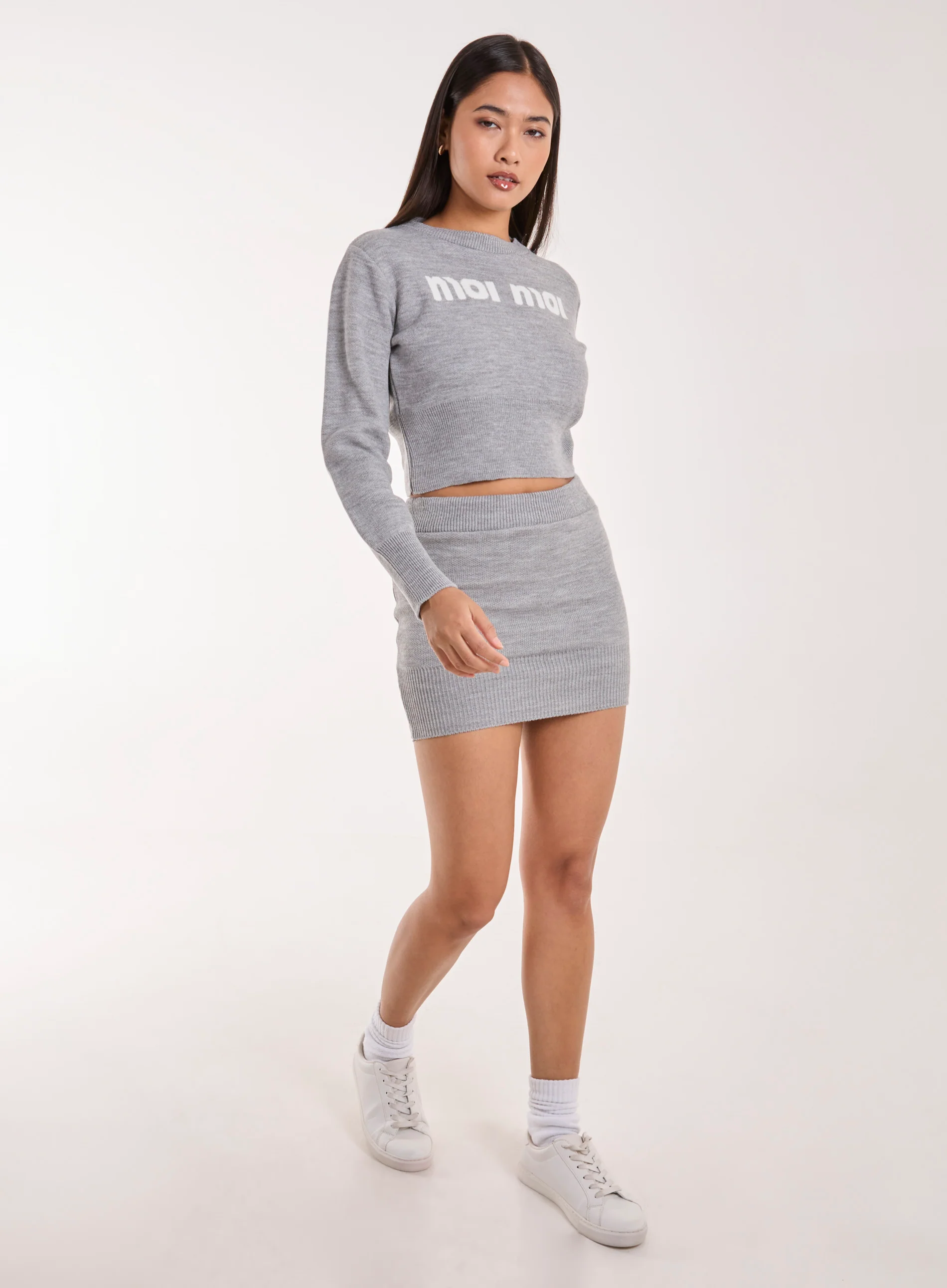 Knitted Mini Skirt - Image 5