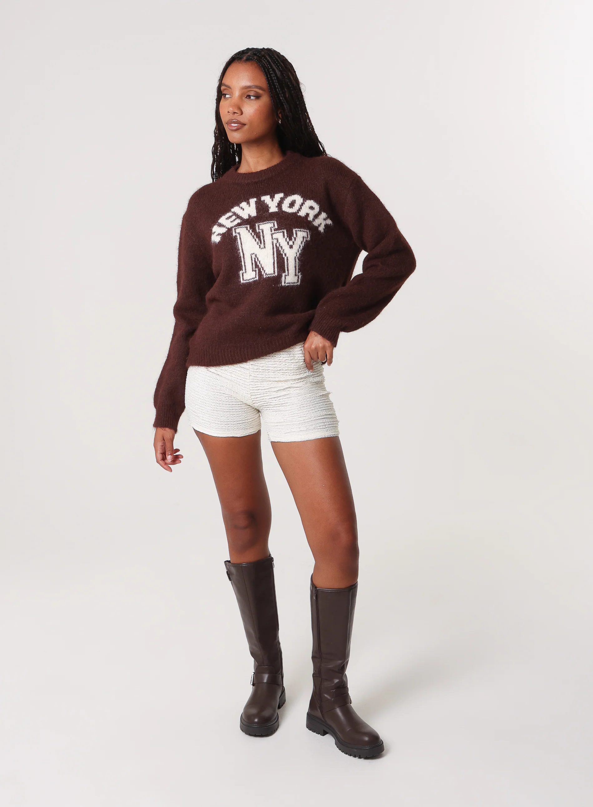 Knitted New York Jumper - Image 3